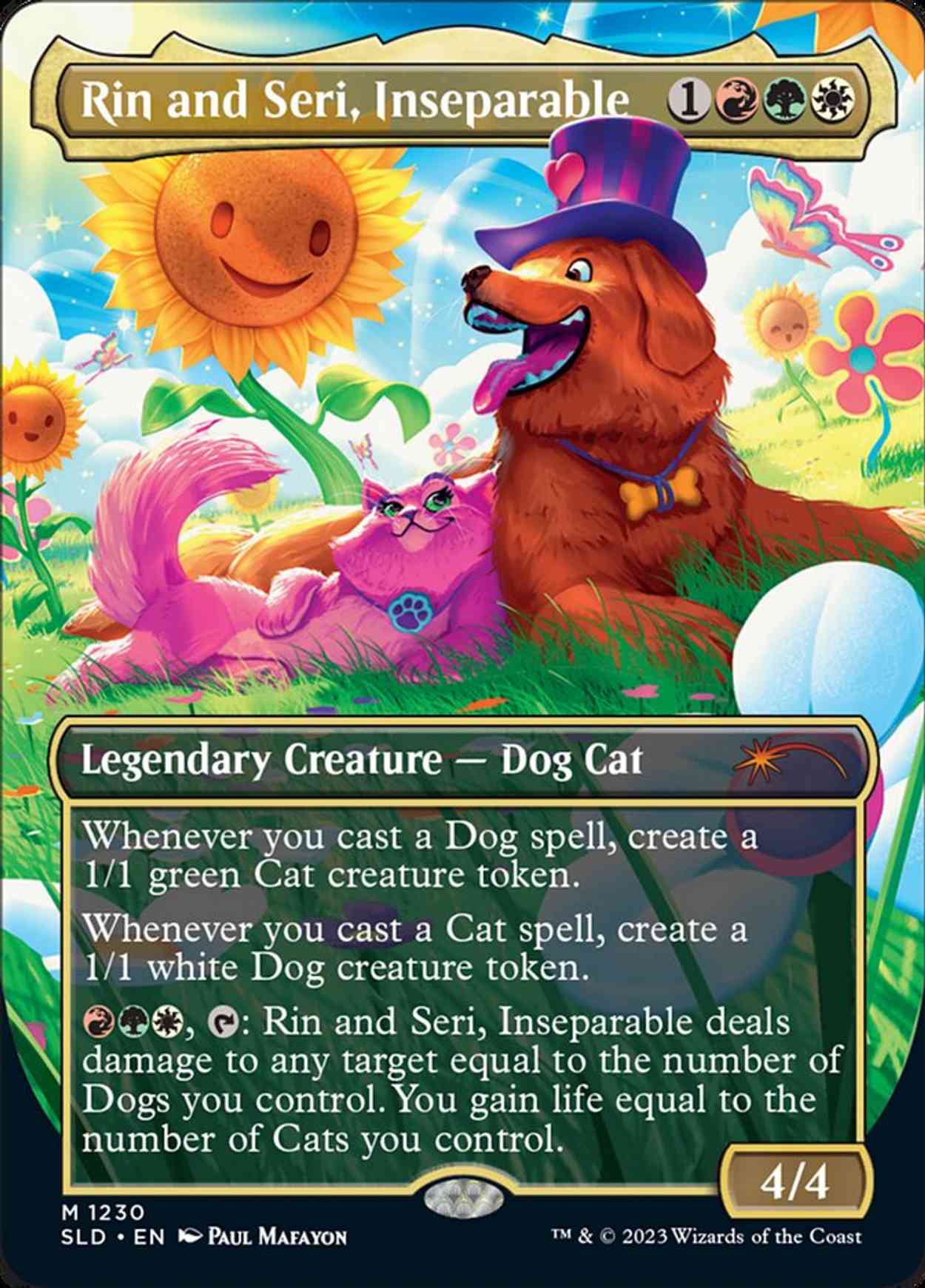 Rin and Seri, Inseparable (1230) magic card front