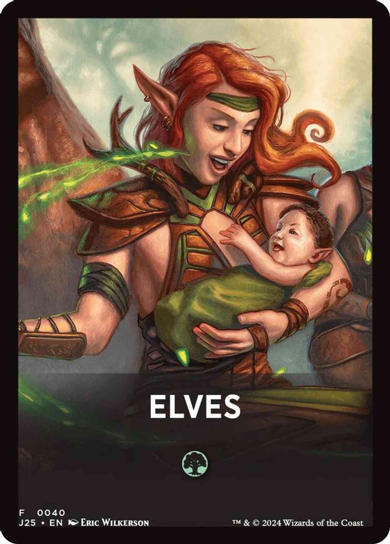 Elves Theme Card magic card front