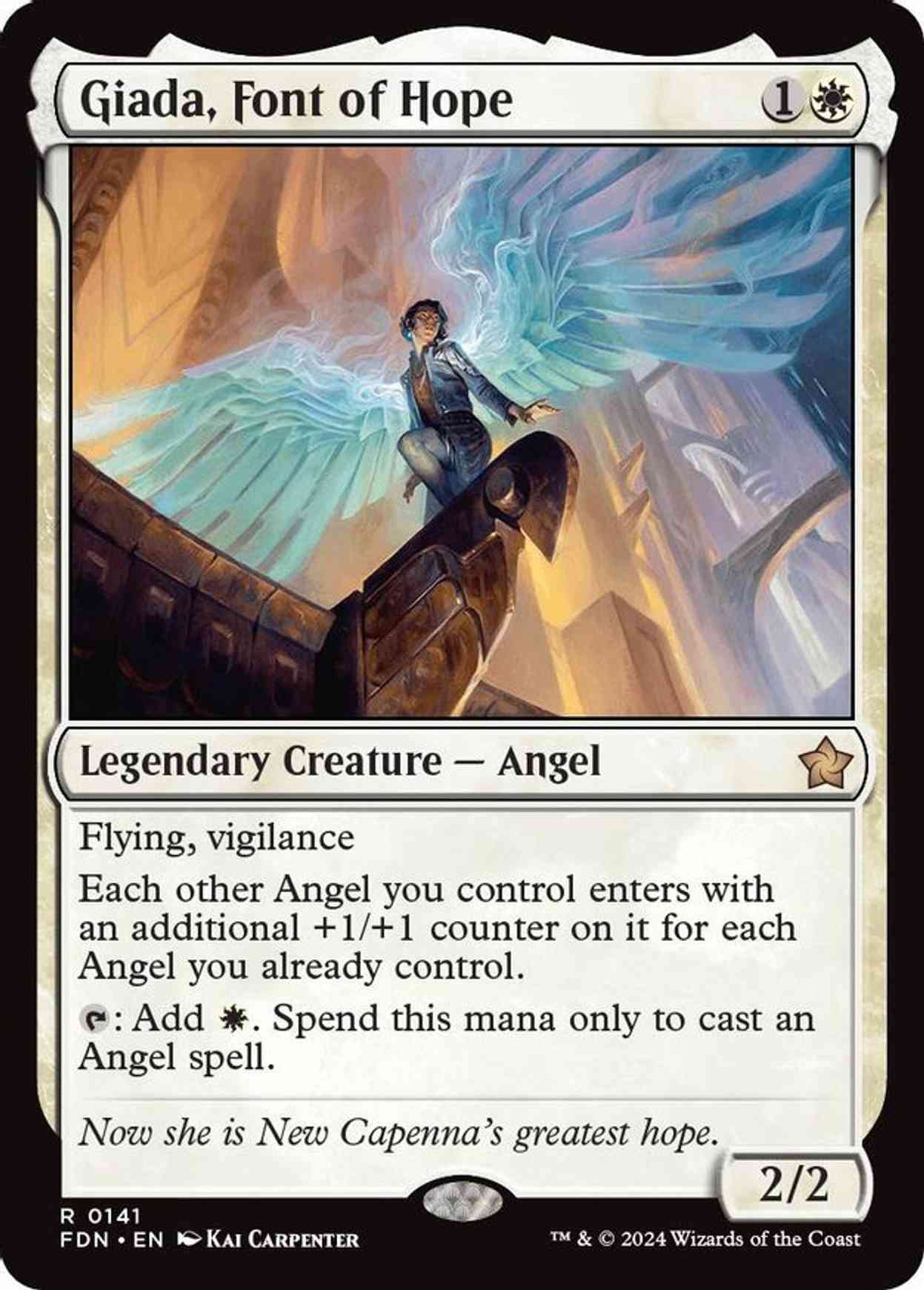 Giada, Font of Hope magic card front