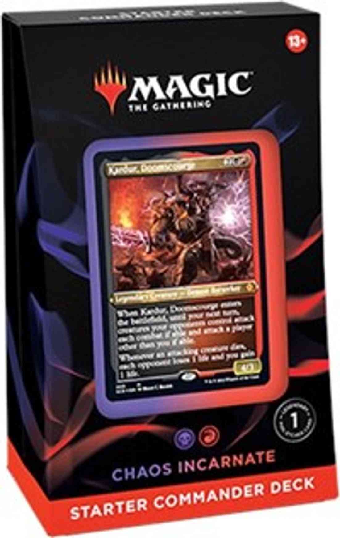 Starter Commander Deck - Chaos Incarnate magic card front