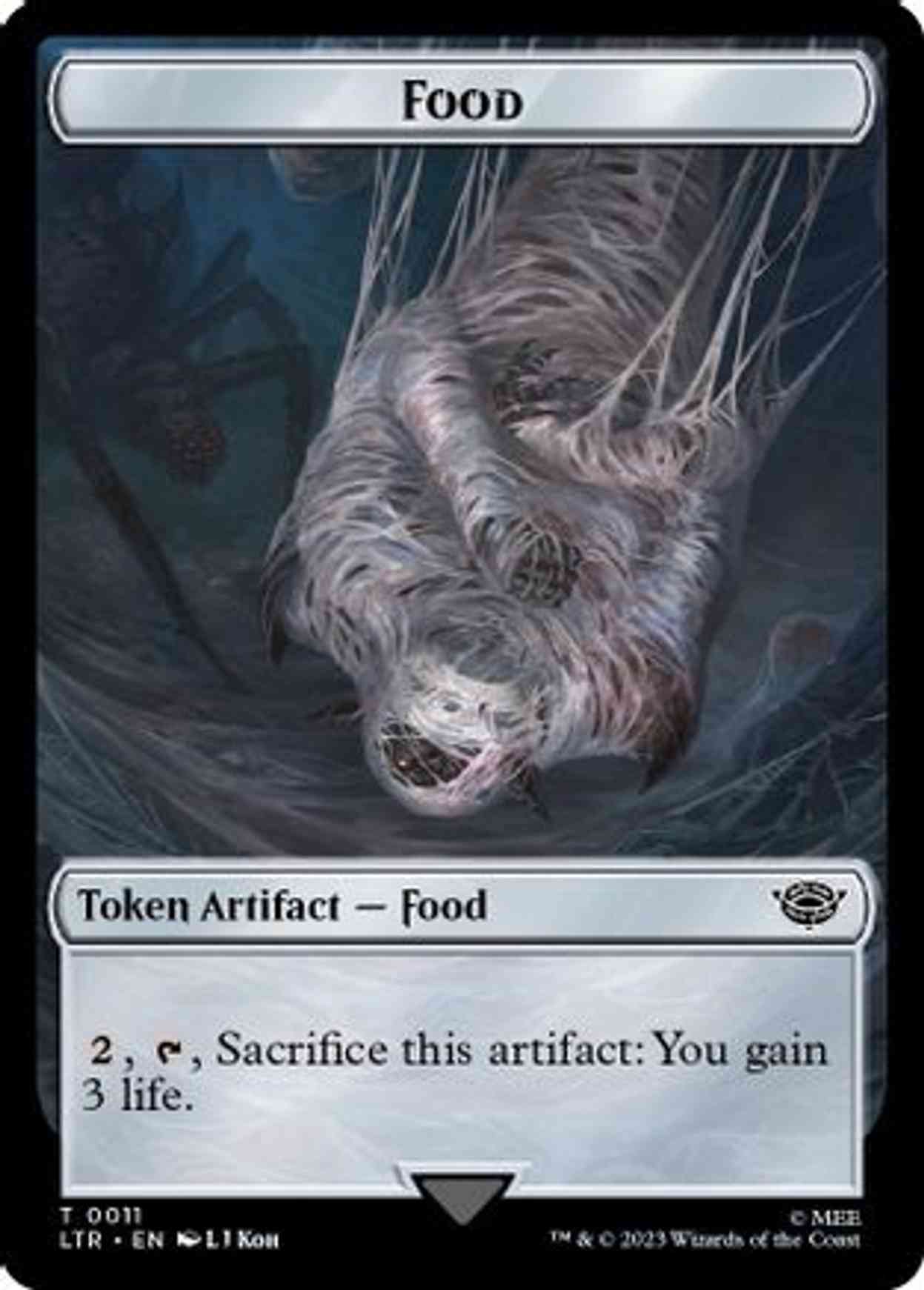 Food Token (0011) magic card front