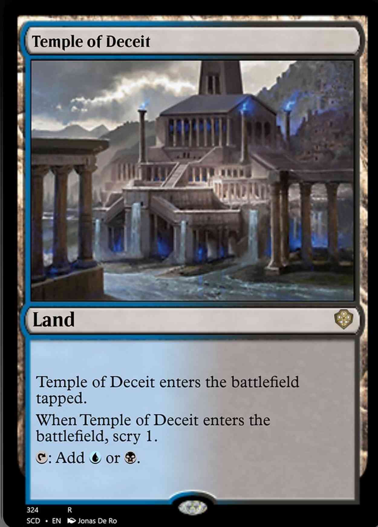 Temple of Deceit magic card front