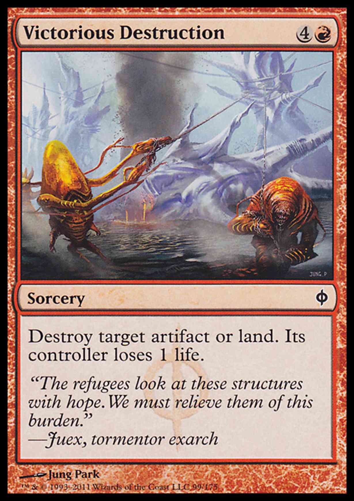 Victorious Destruction magic card front
