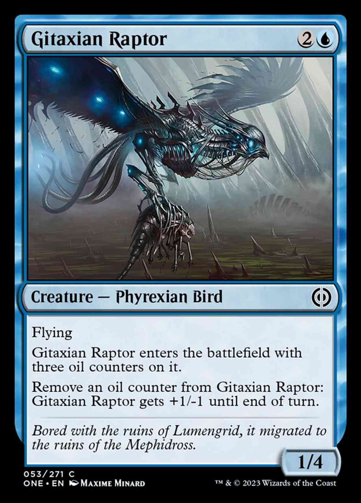 Gitaxian Raptor magic card front