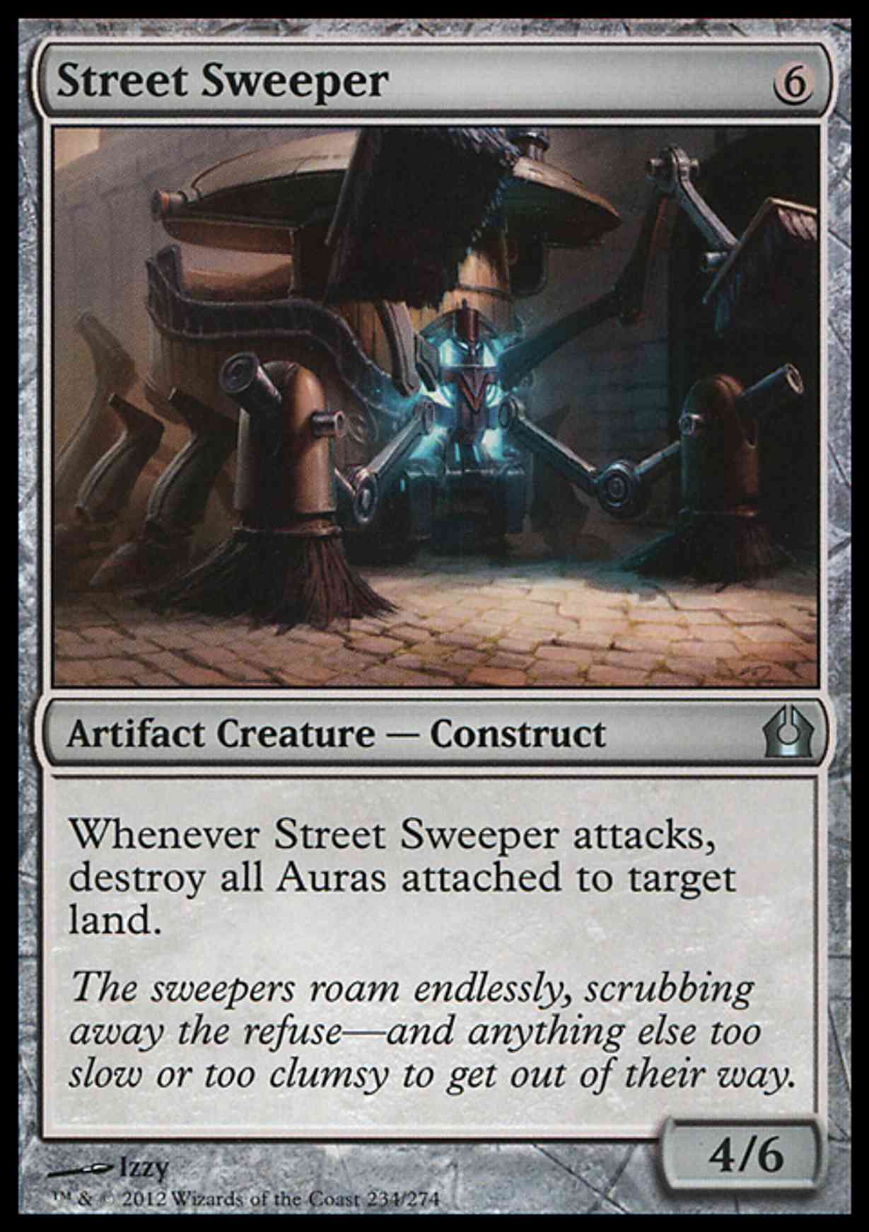 Street Sweeper magic card front