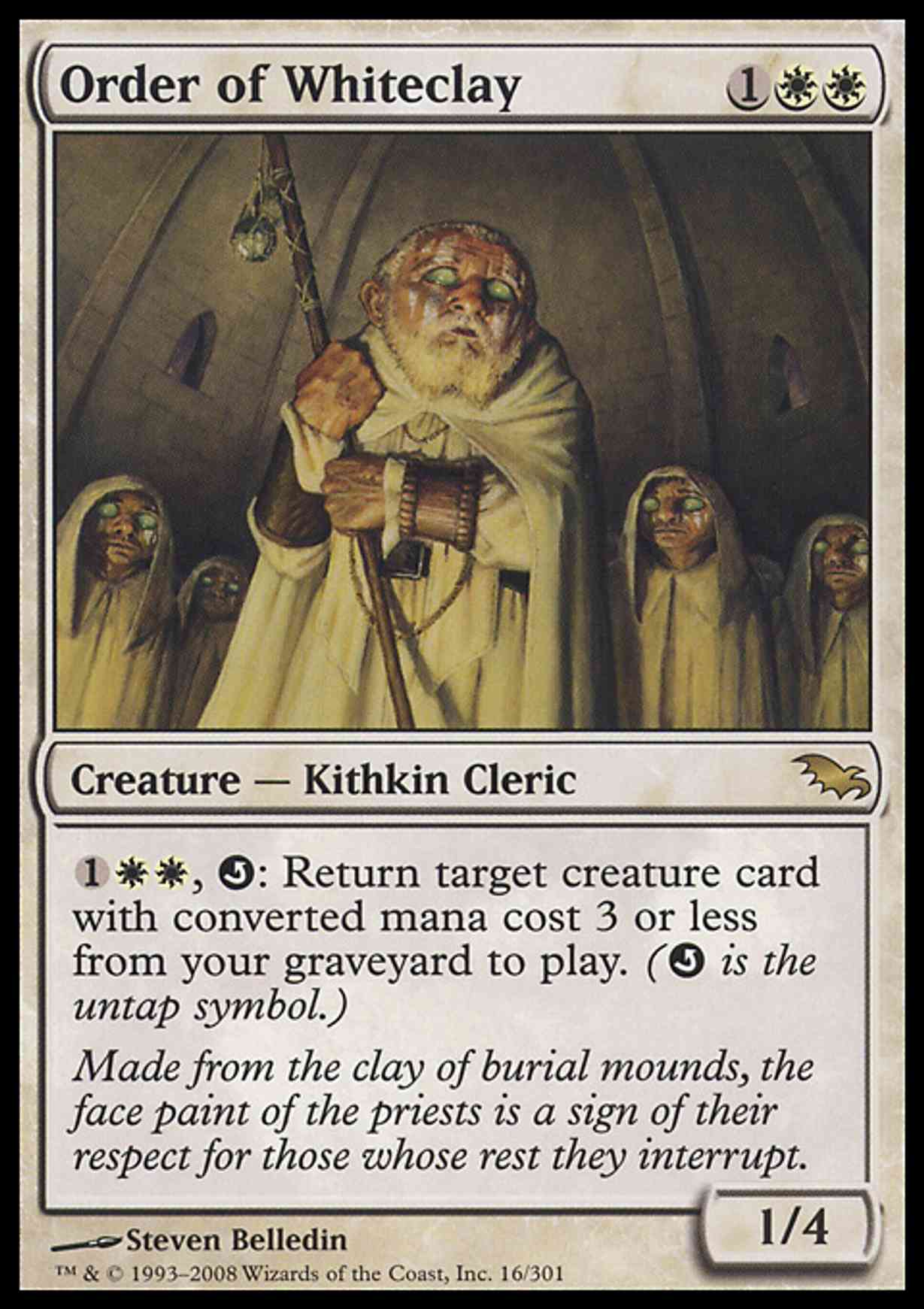 Order of Whiteclay magic card front