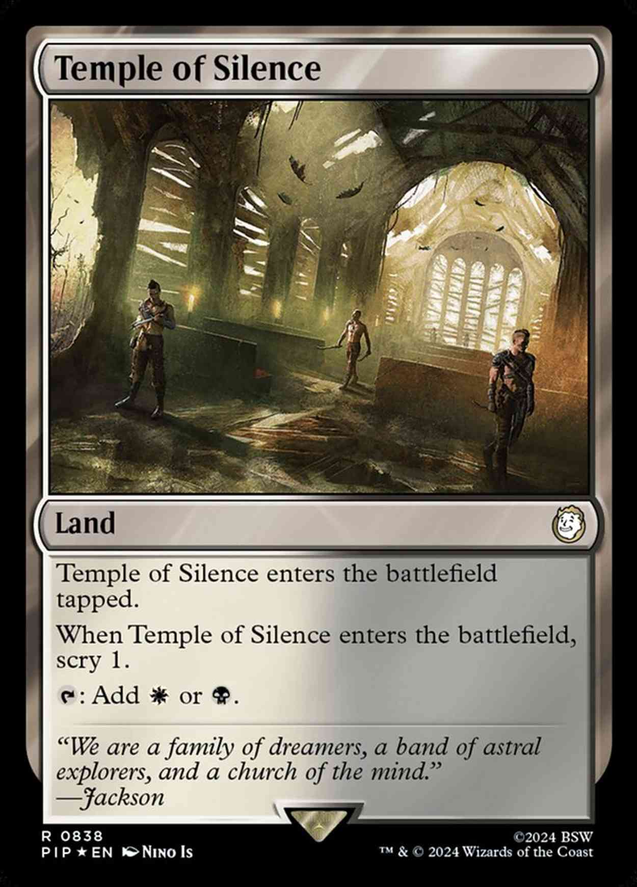 Temple of Silence (Surge Foil) magic card front
