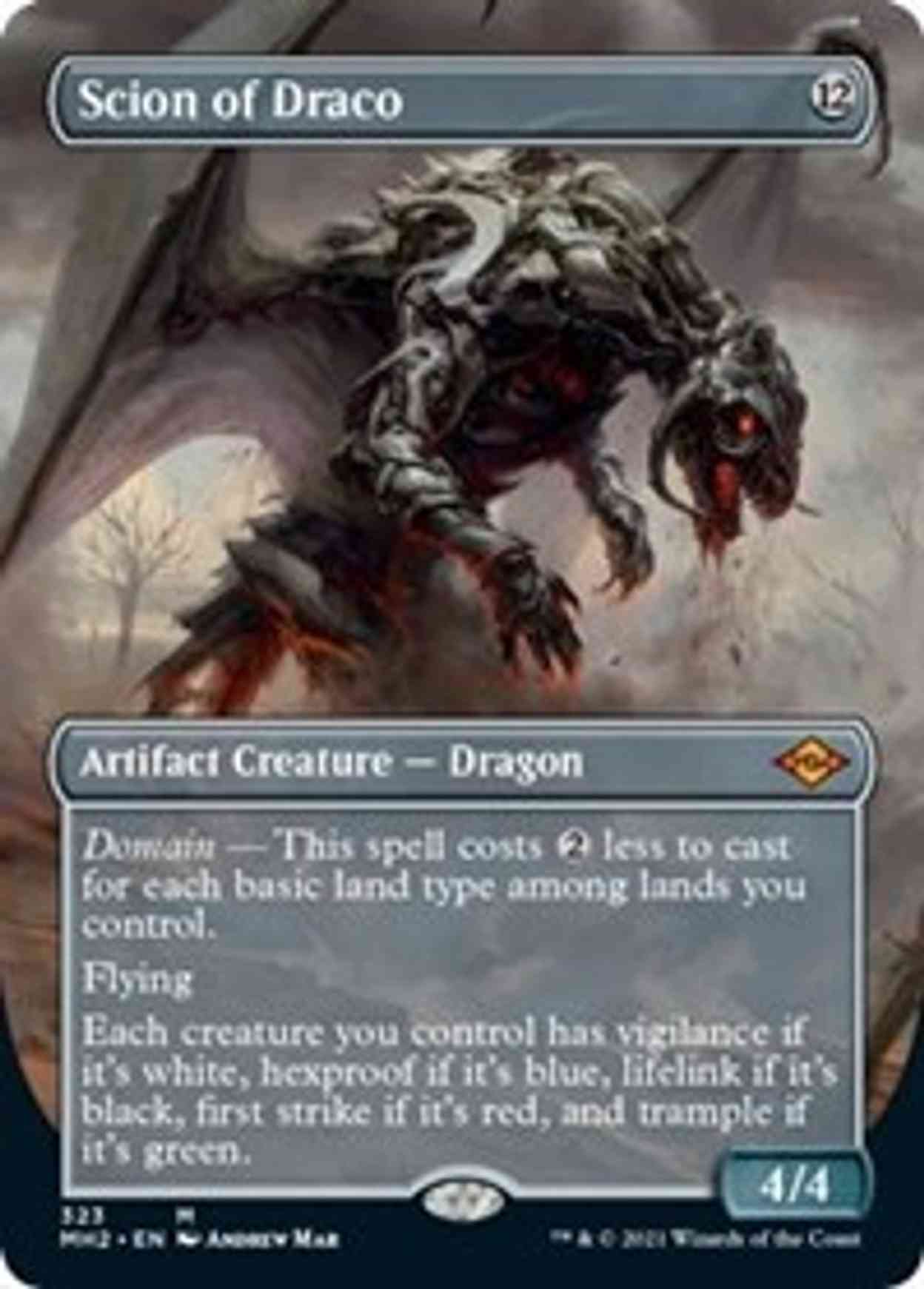 Scion of Draco (Borderless) magic card front