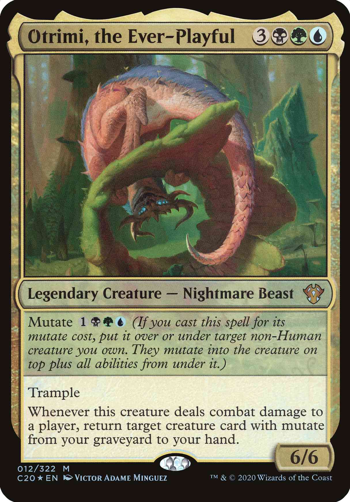 Otrimi, the Ever-Playful (Commander 2020) magic card front