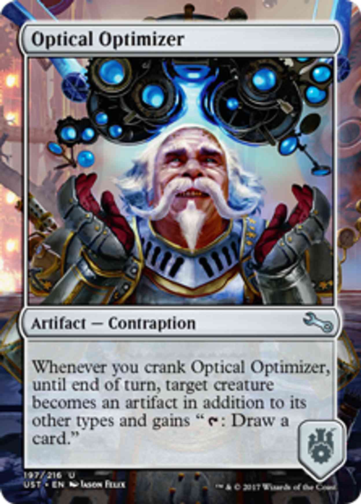 Optical Optimizer magic card front