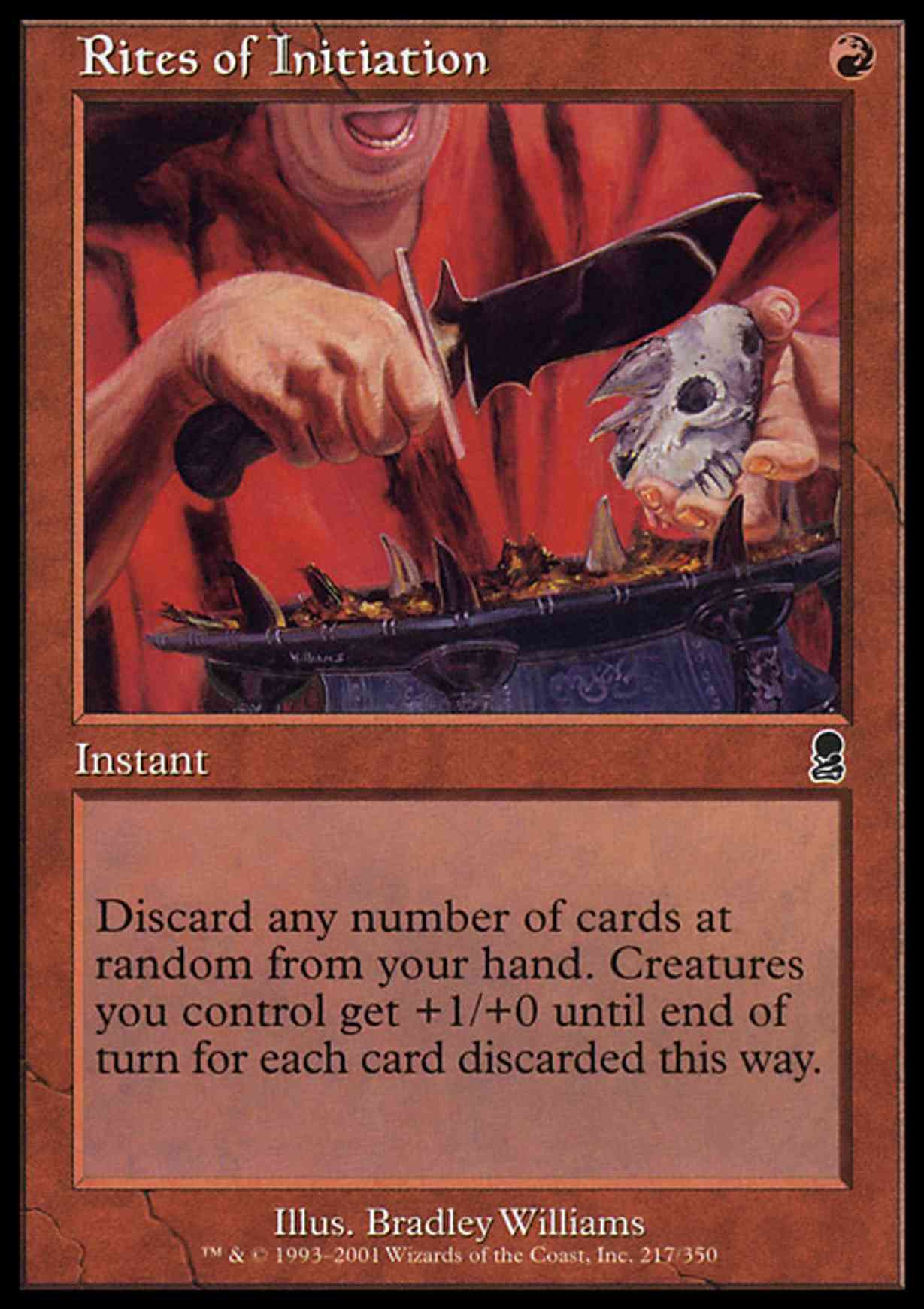 Rites of Initiation magic card front