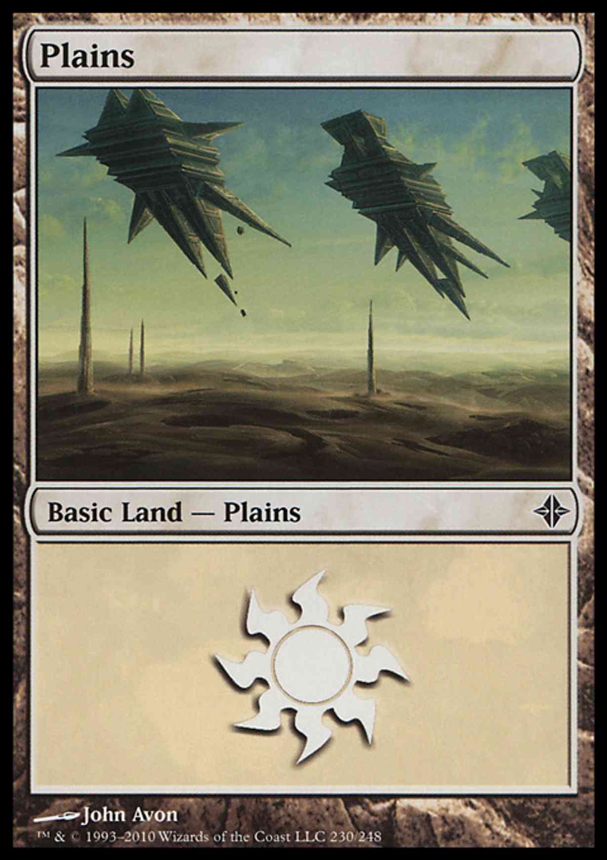 Plains (230) magic card front