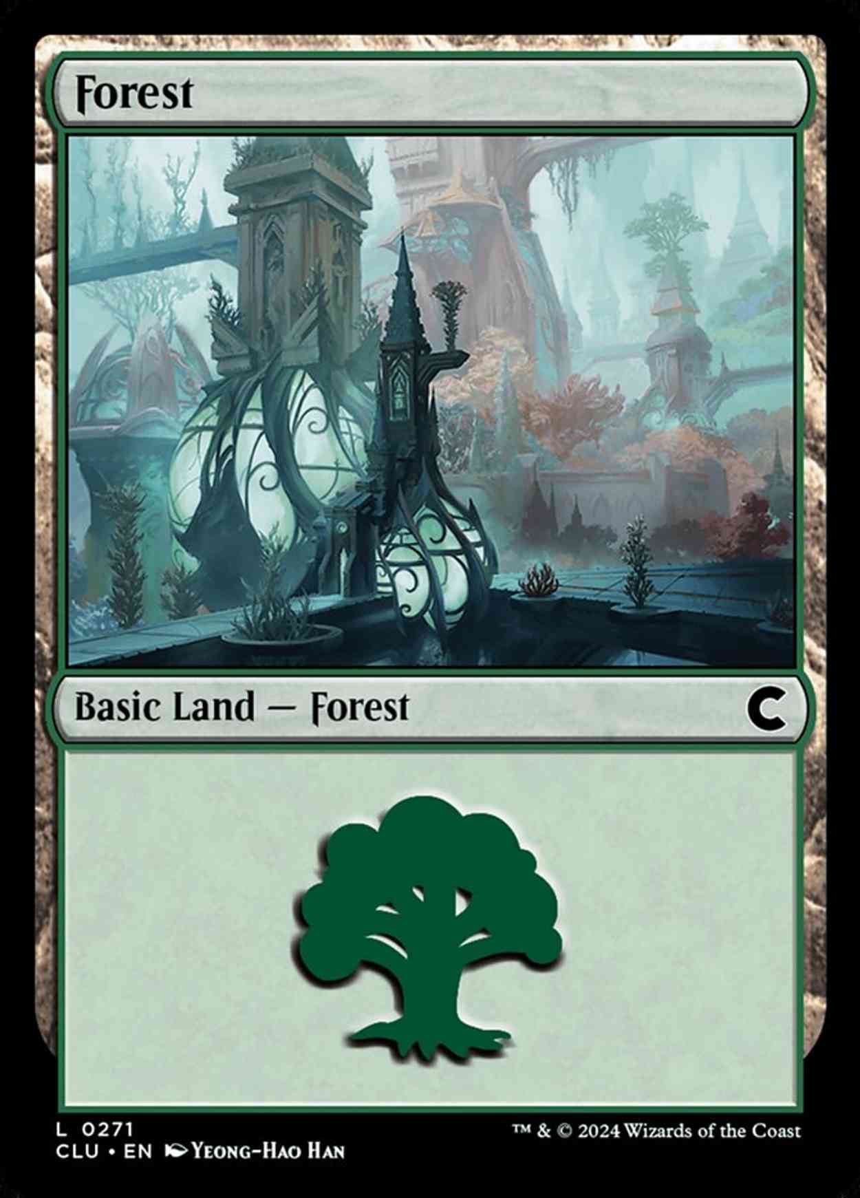 Forest (0271) magic card front