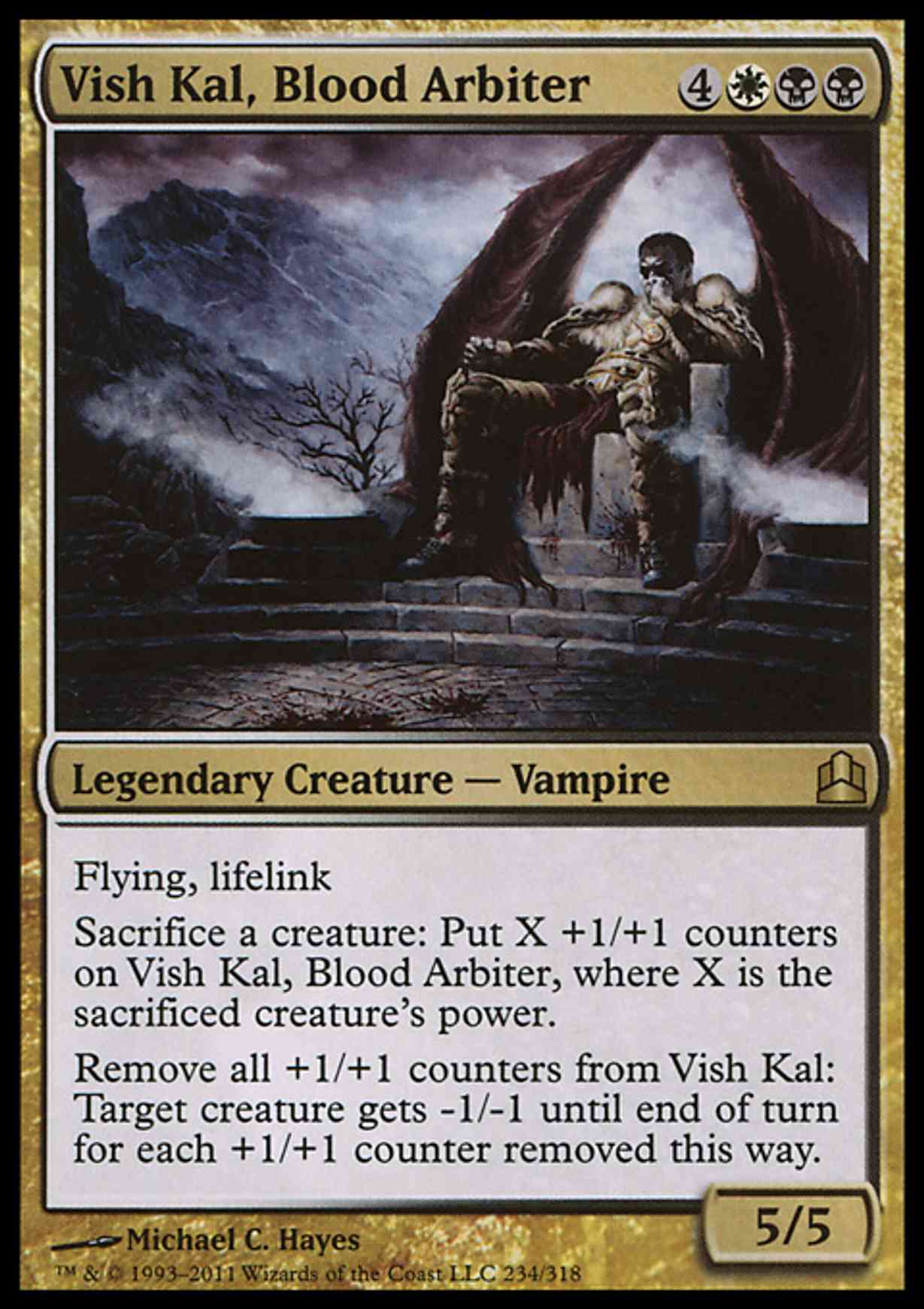 Vish Kal, Blood Arbiter magic card front