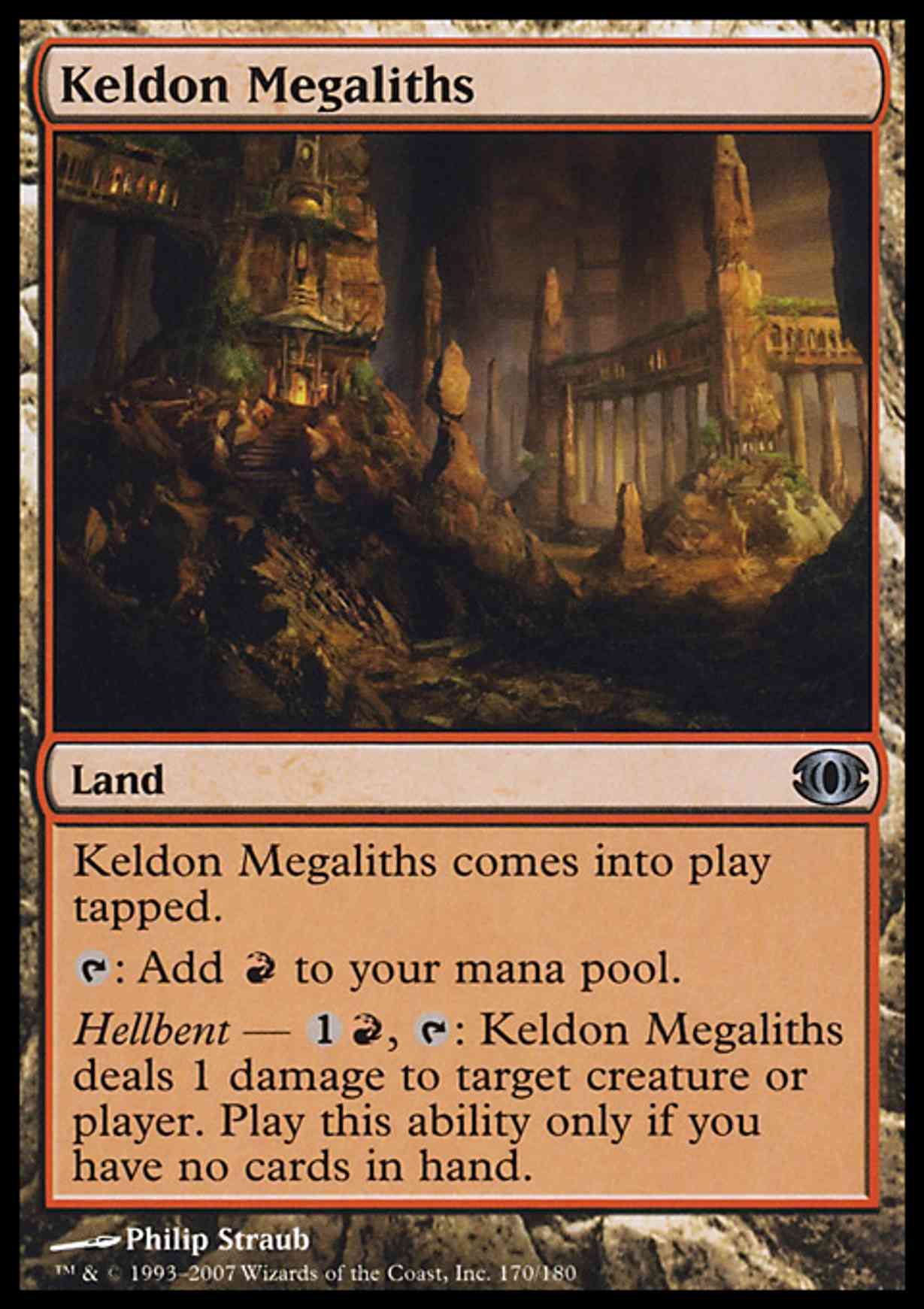 Keldon Megaliths magic card front