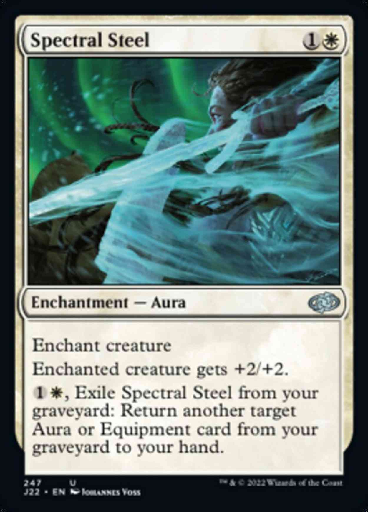 Spectral Steel magic card front