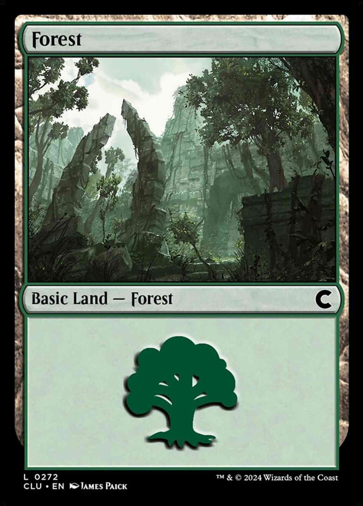 Forest (0272) magic card front