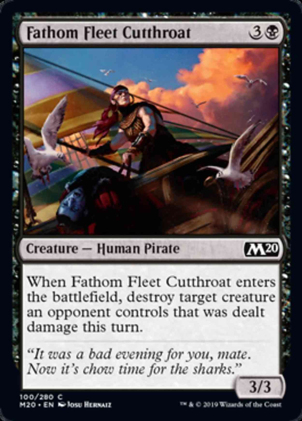 Fathom Fleet Cutthroat magic card front