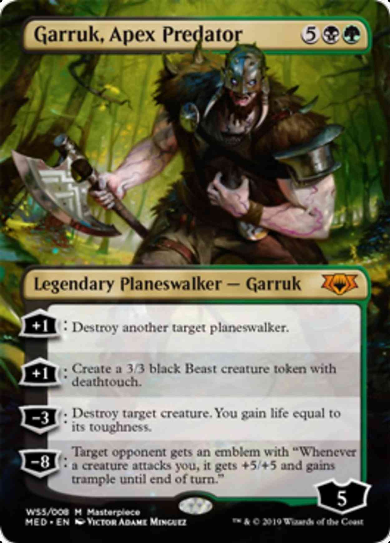 Garruk, Apex Predator magic card front