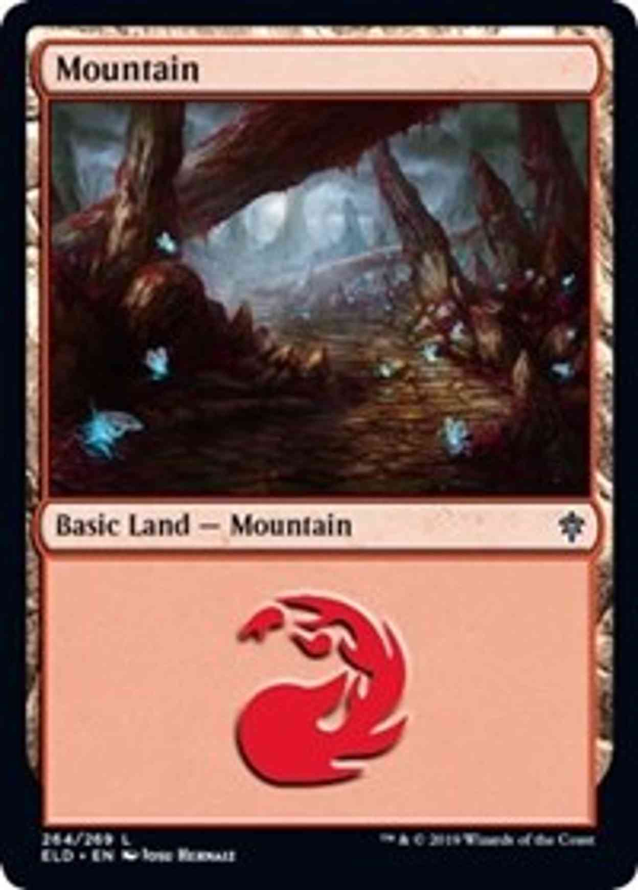 Mountain (264) magic card front