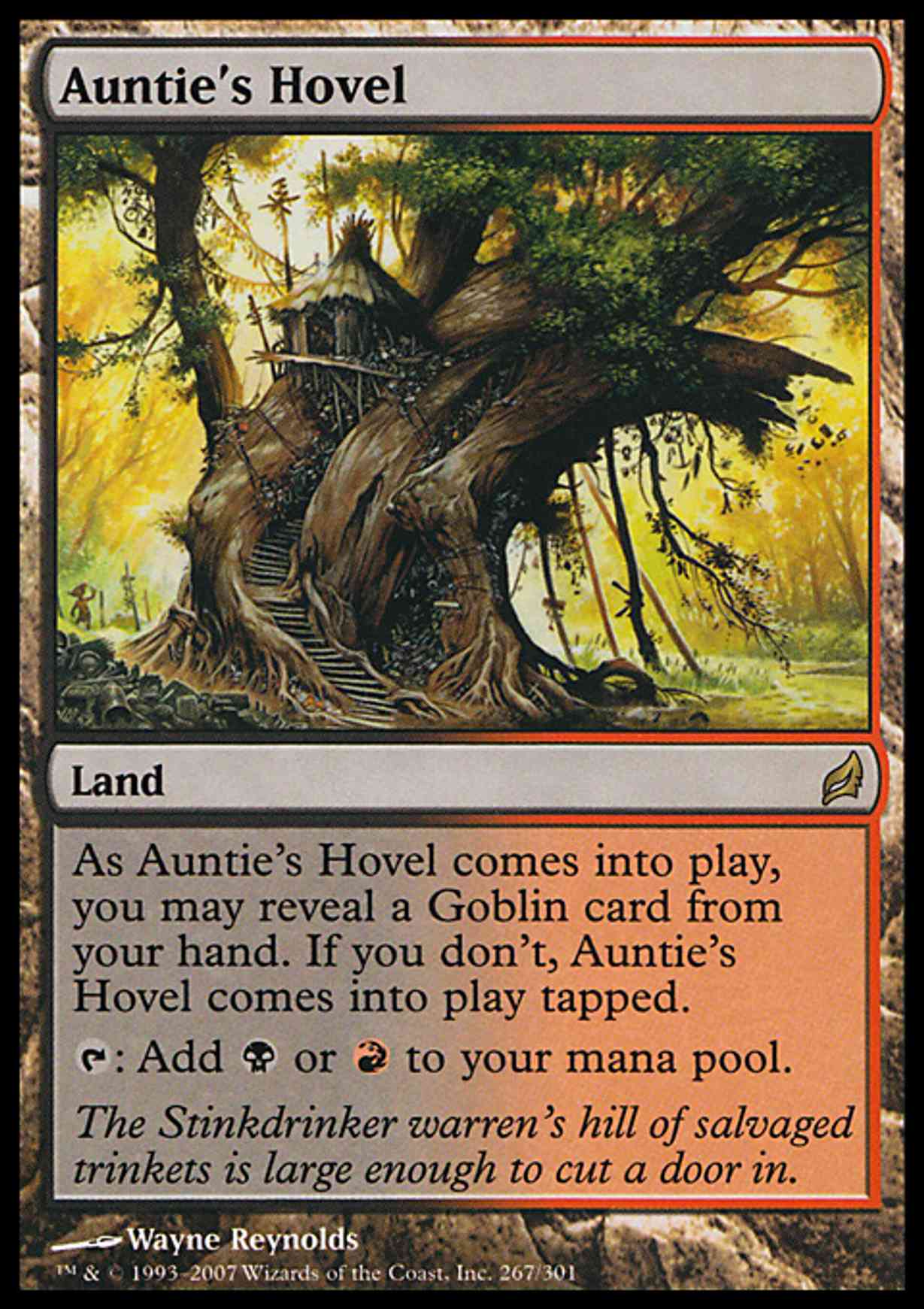 Auntie's Hovel magic card front