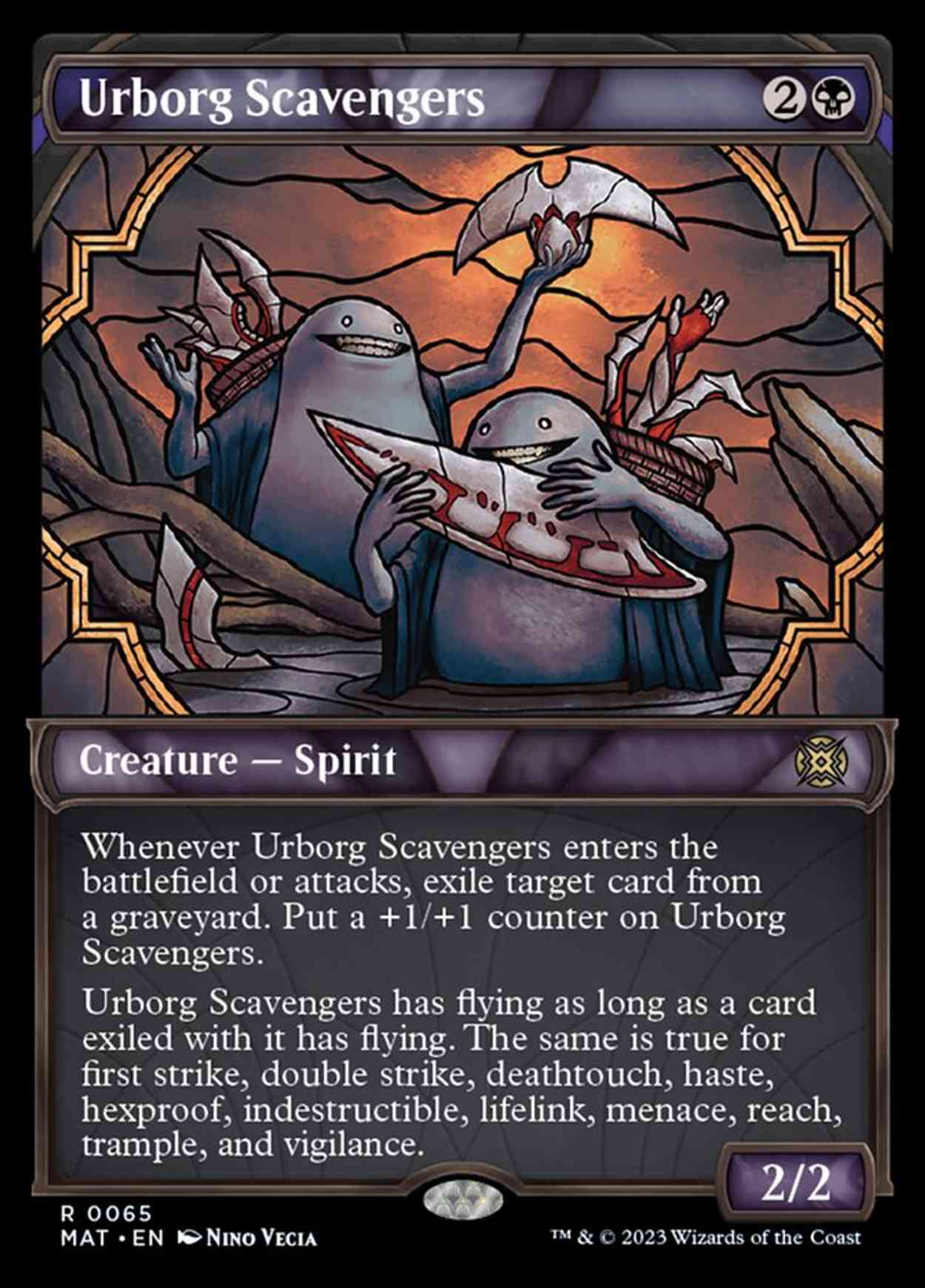 Urborg Scavengers (Showcase) magic card front
