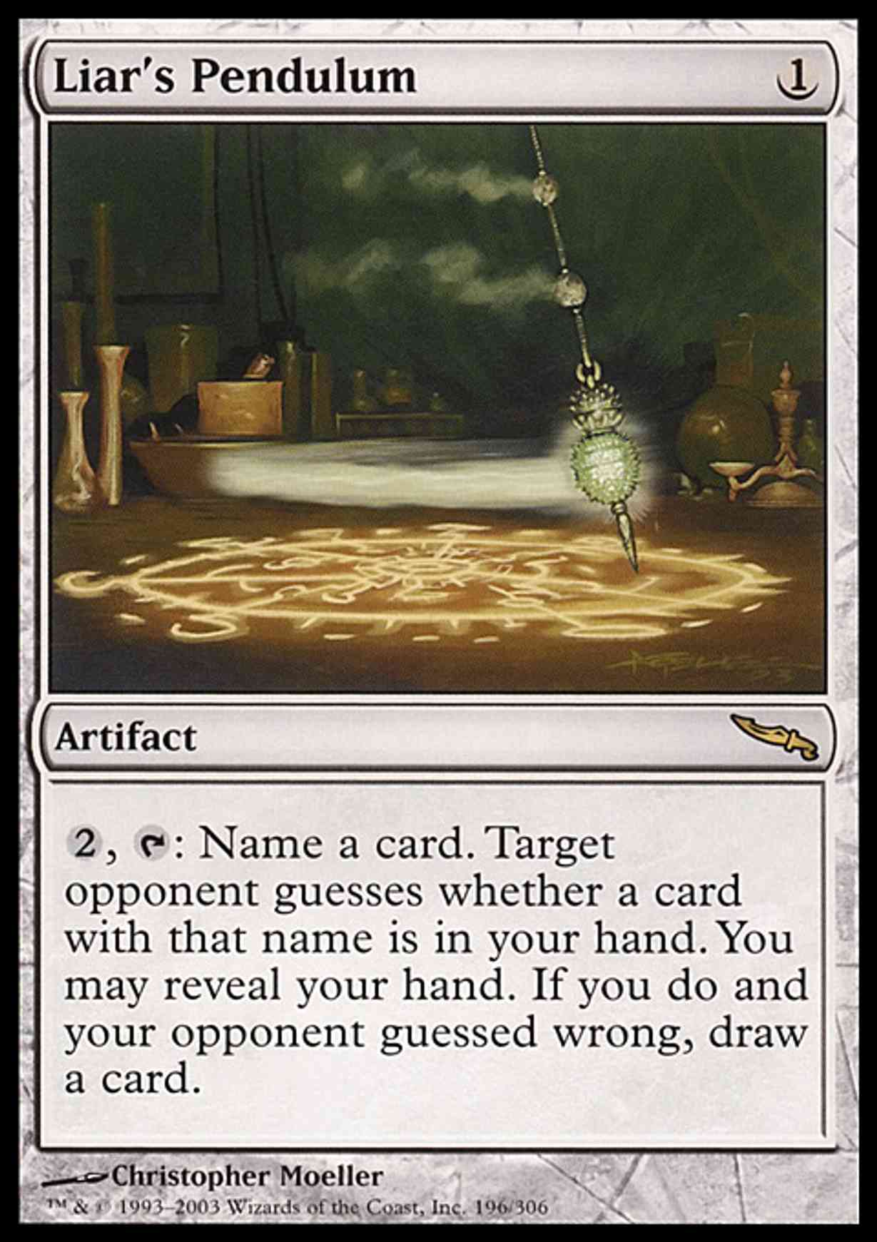 Liar's Pendulum magic card front