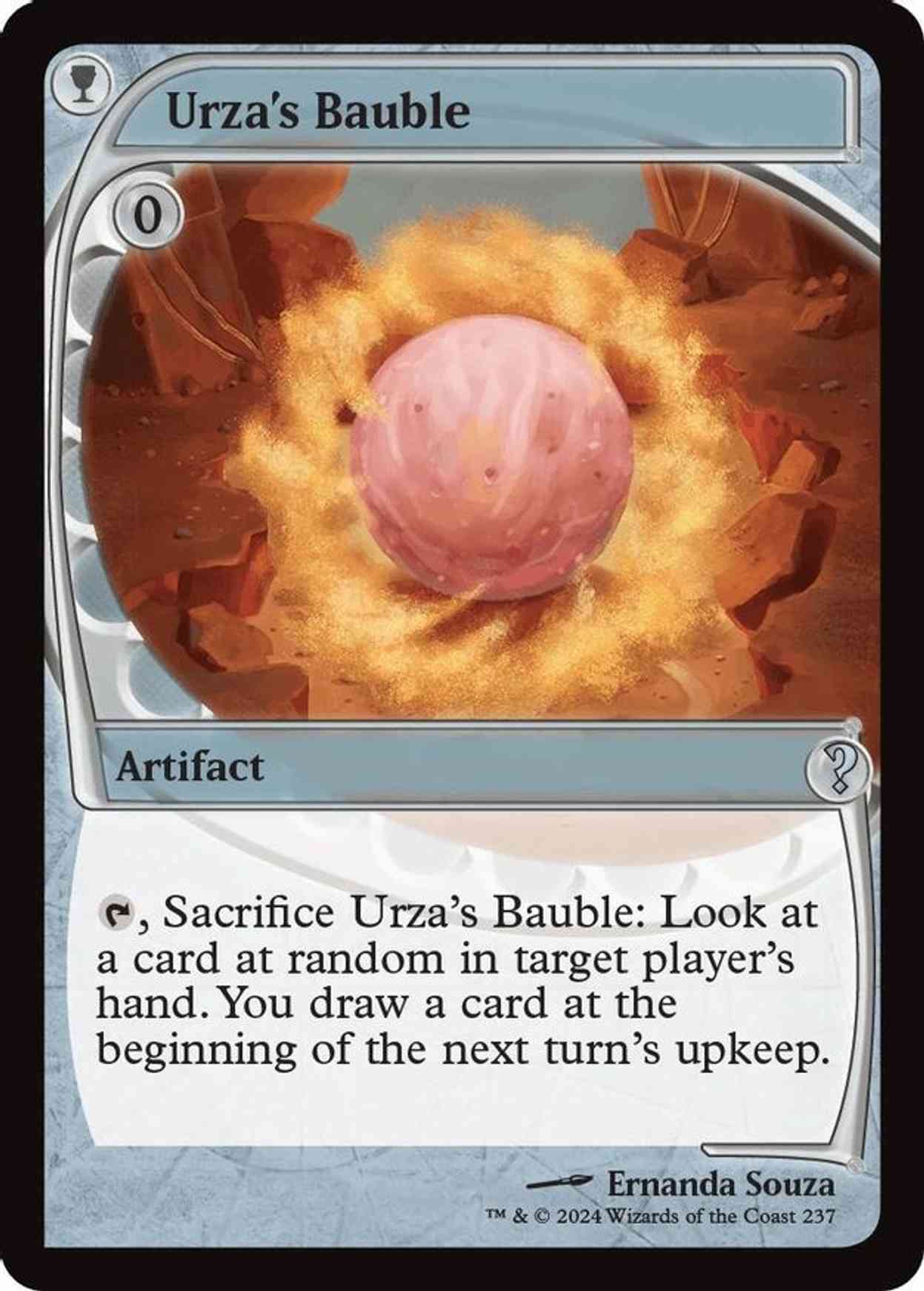 Urza's Bauble (Future Sight) magic card front