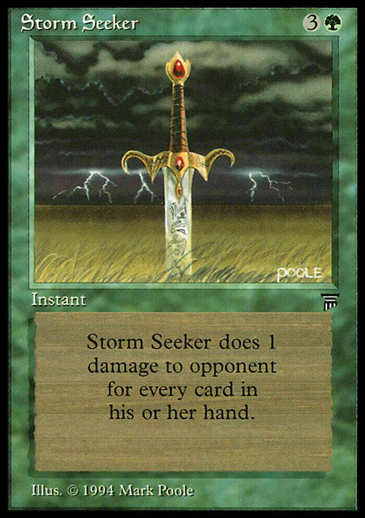 Storm Seeker magic card front