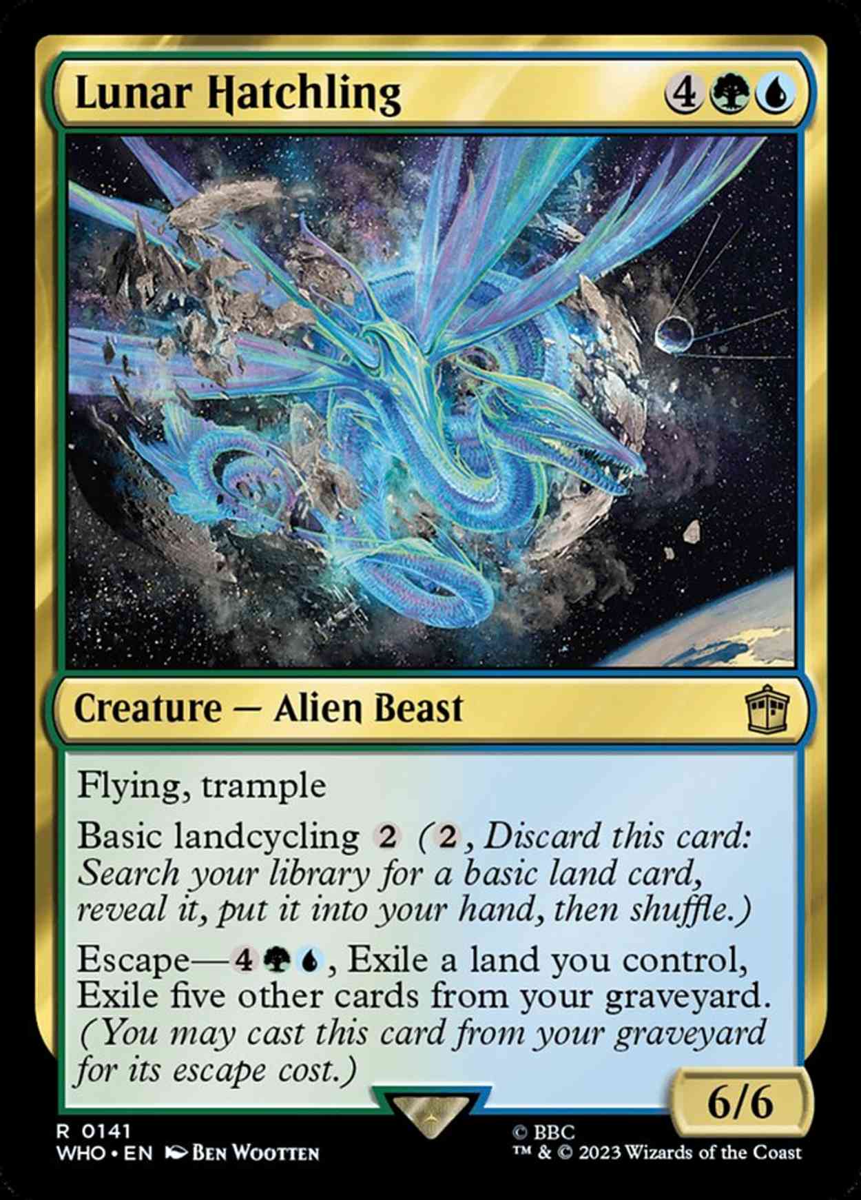 Lunar Hatchling magic card front