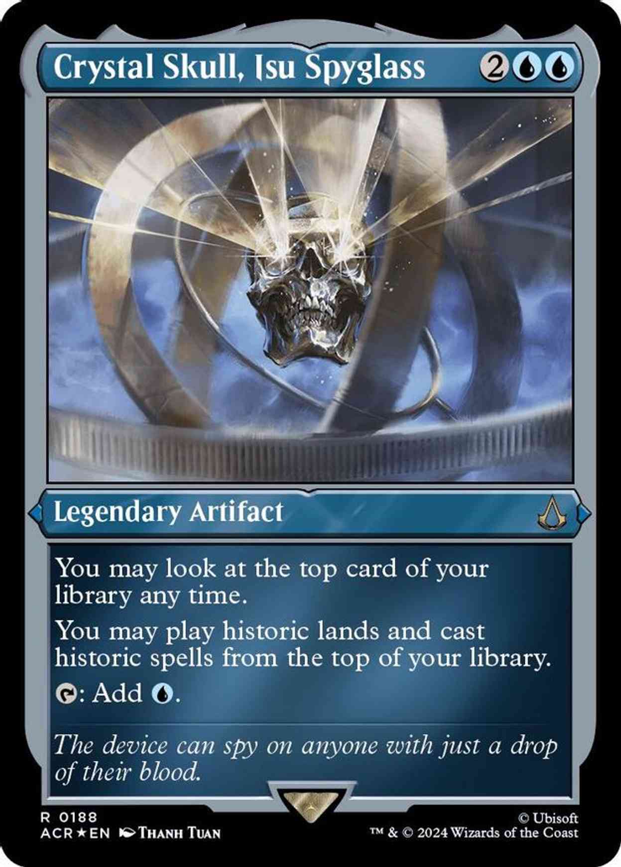 Crystal Skull, Isu Spyglass (Foil Etched) magic card front