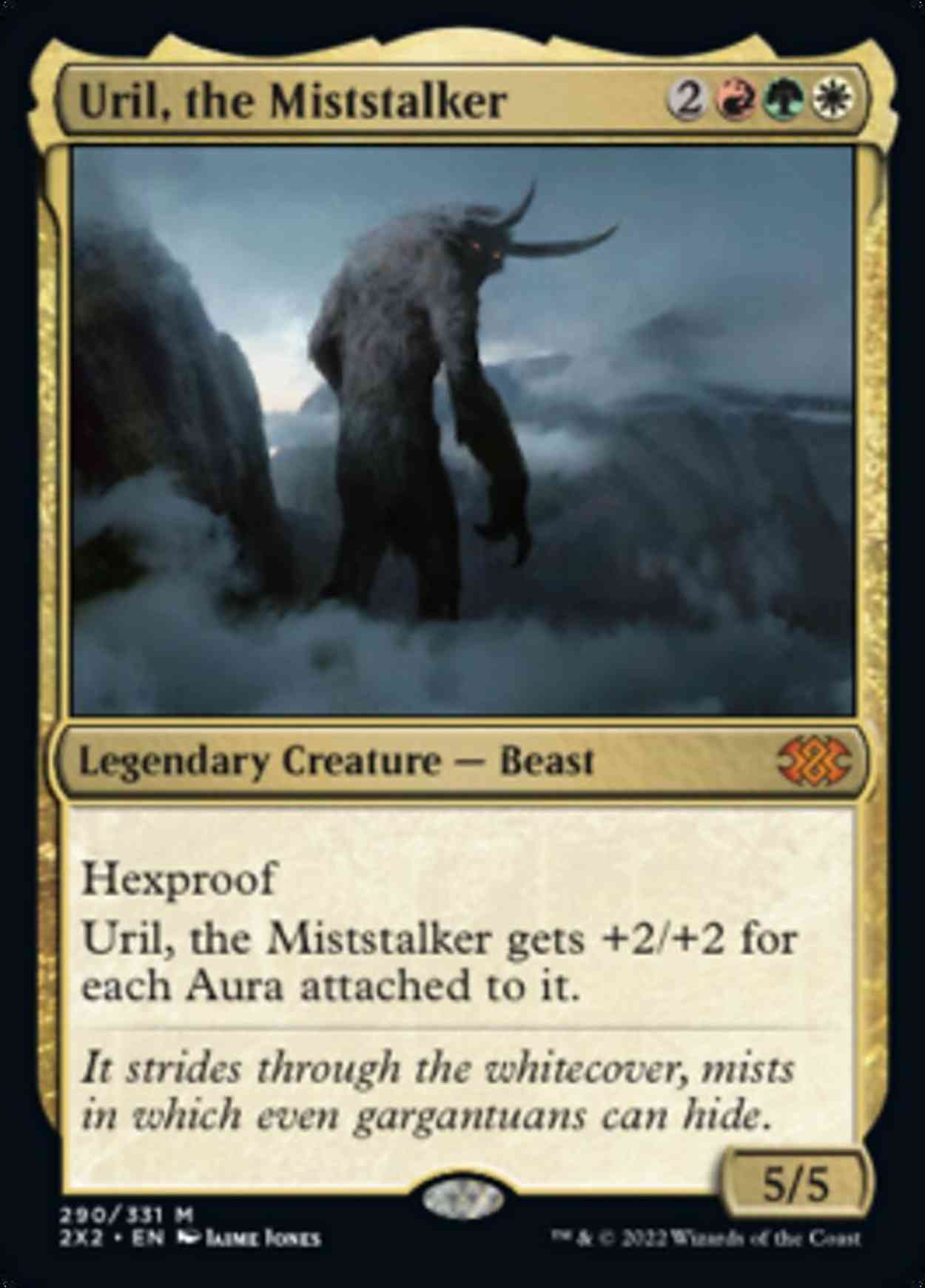 Uril, the Miststalker magic card front