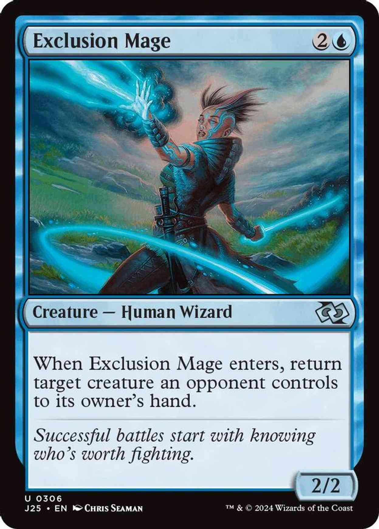Exclusion Mage magic card front