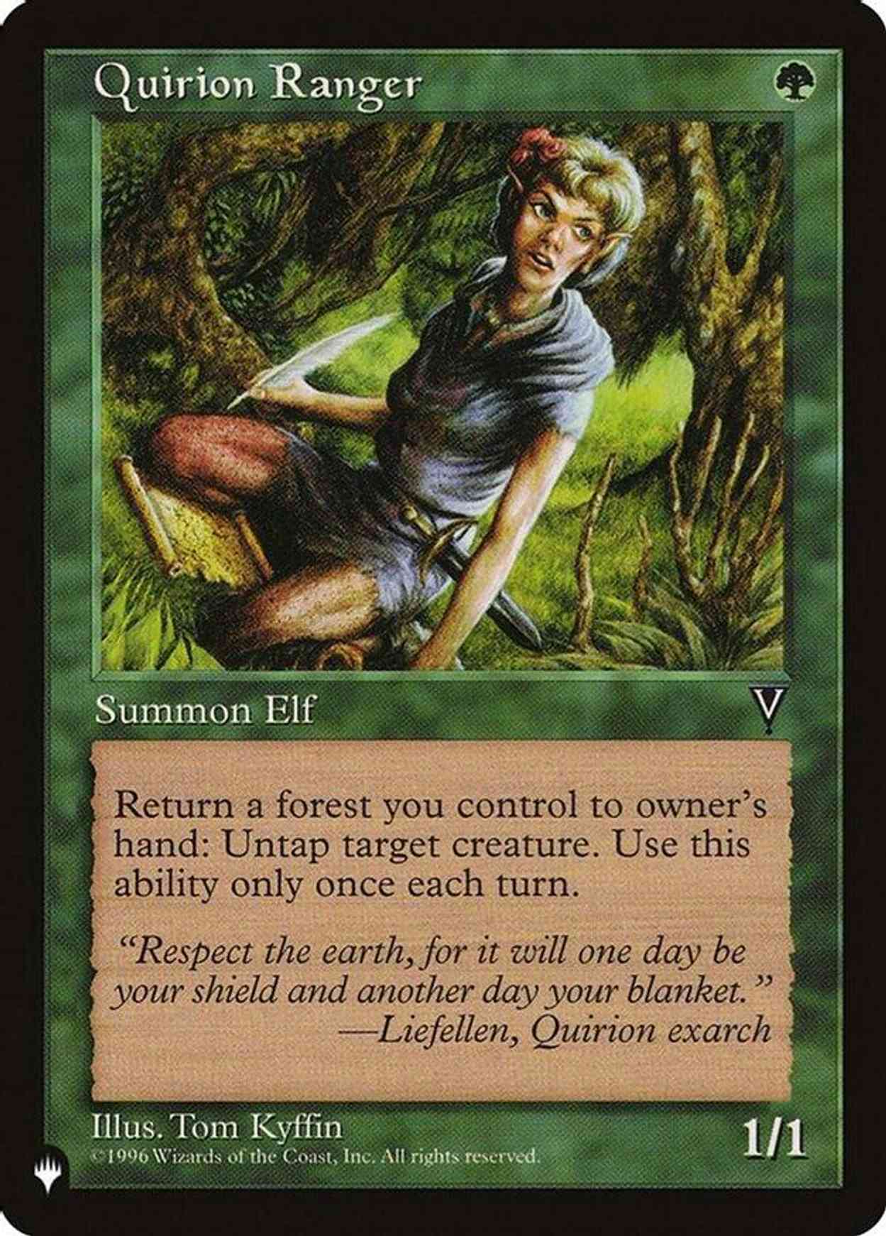 Quirion Ranger magic card front