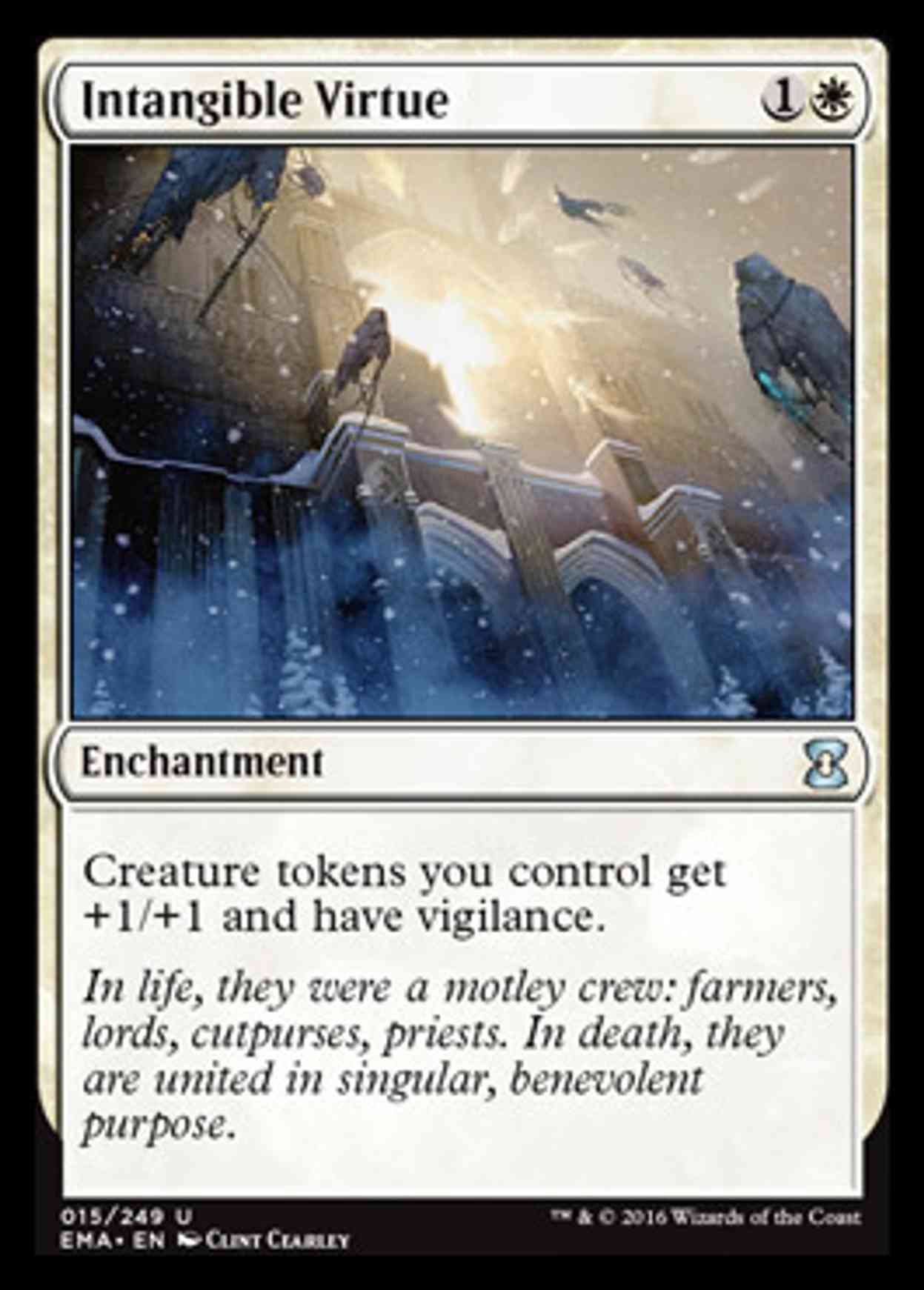 Intangible Virtue magic card front