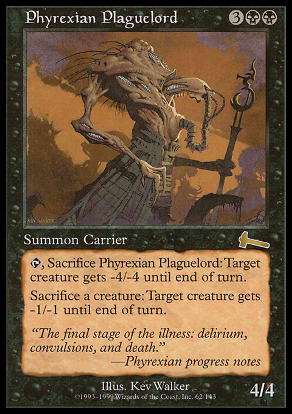Phyrexian Plaguelord magic card front