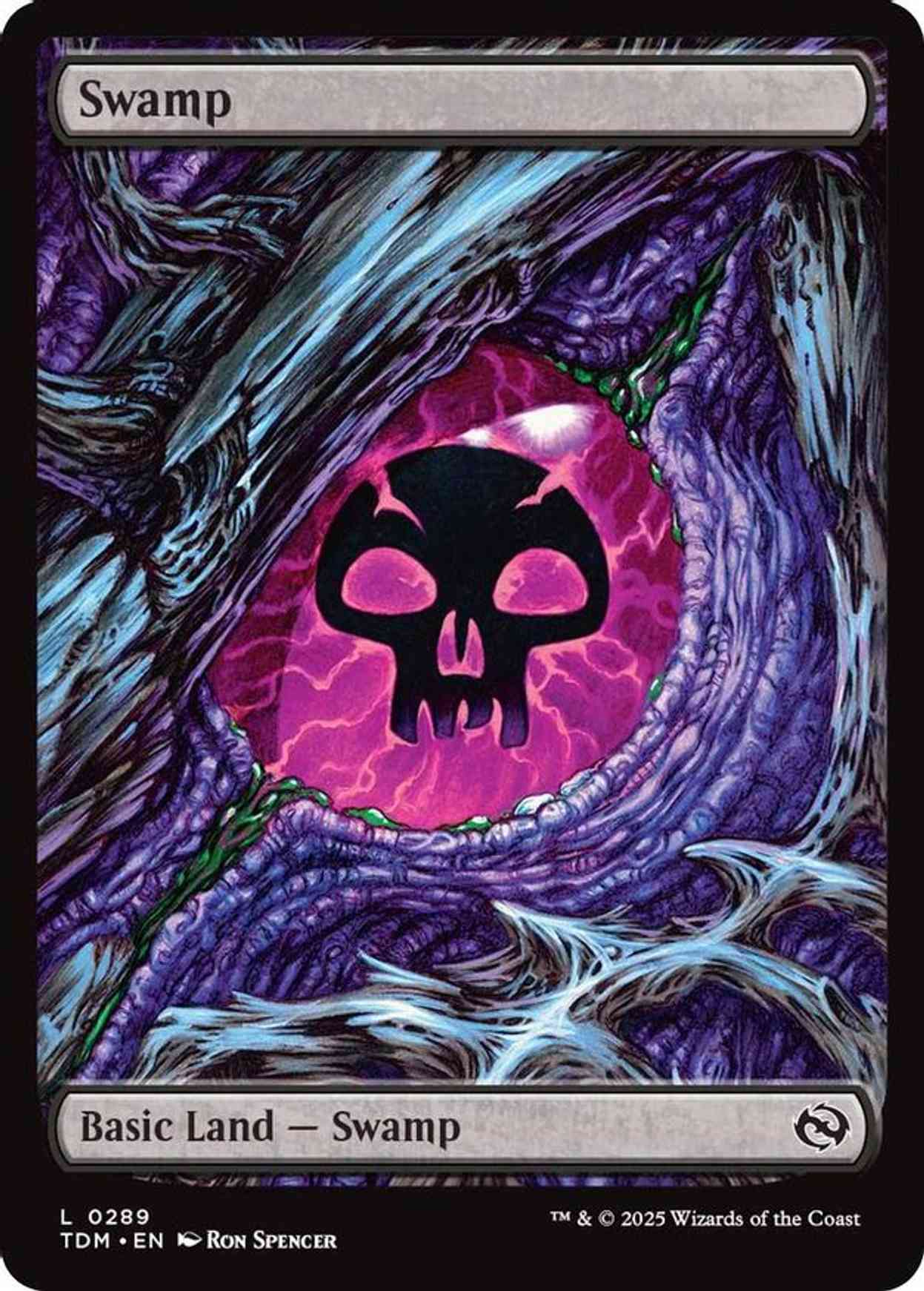 Swamp (0289) magic card front