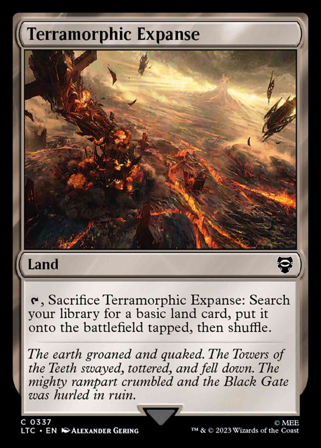 Terramorphic Expanse magic card front