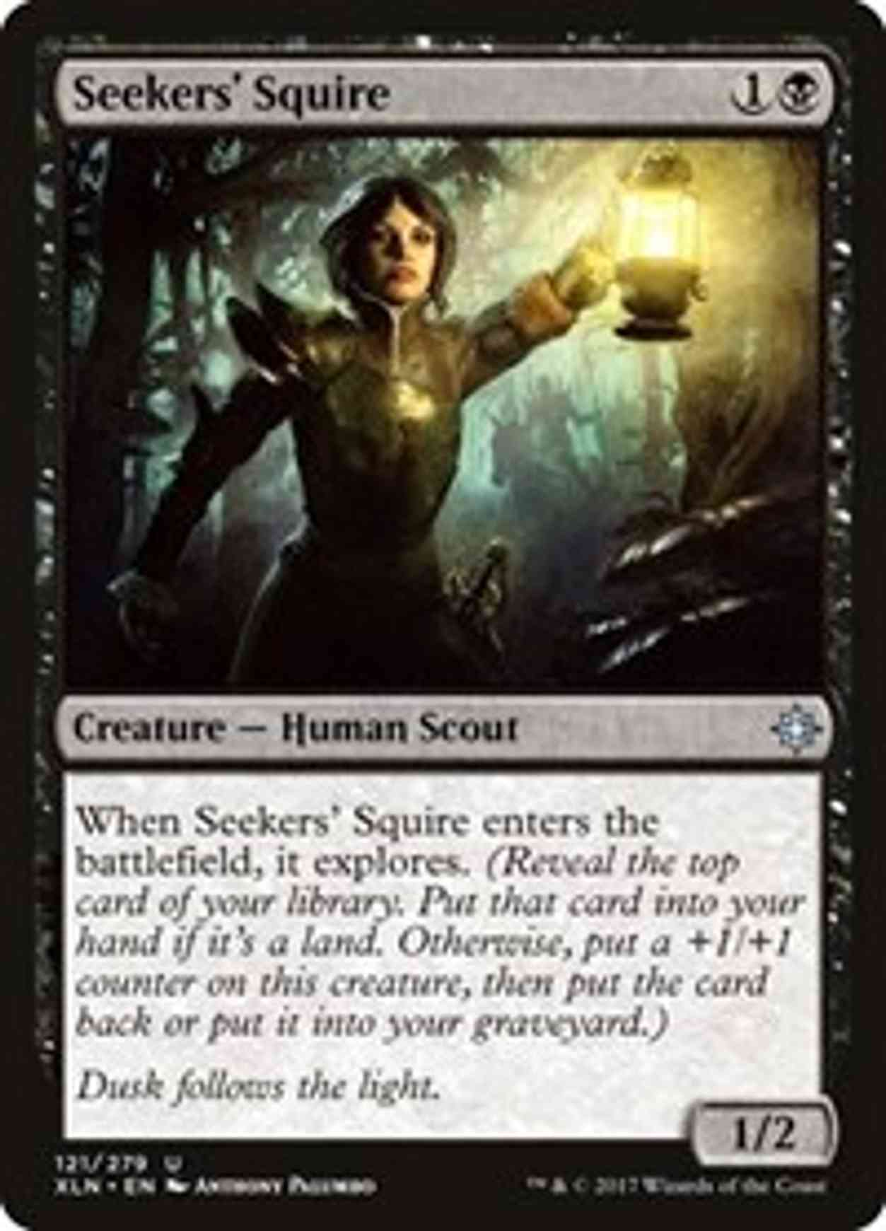 Seekers' Squire magic card front