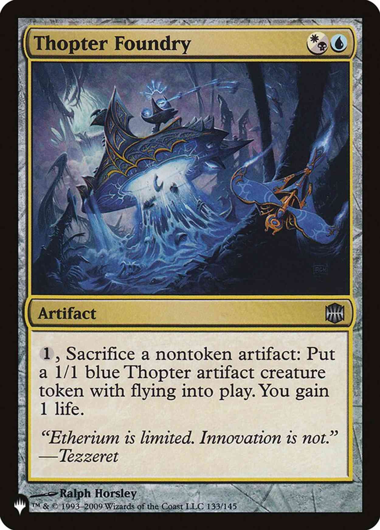 Thopter Foundry magic card front
