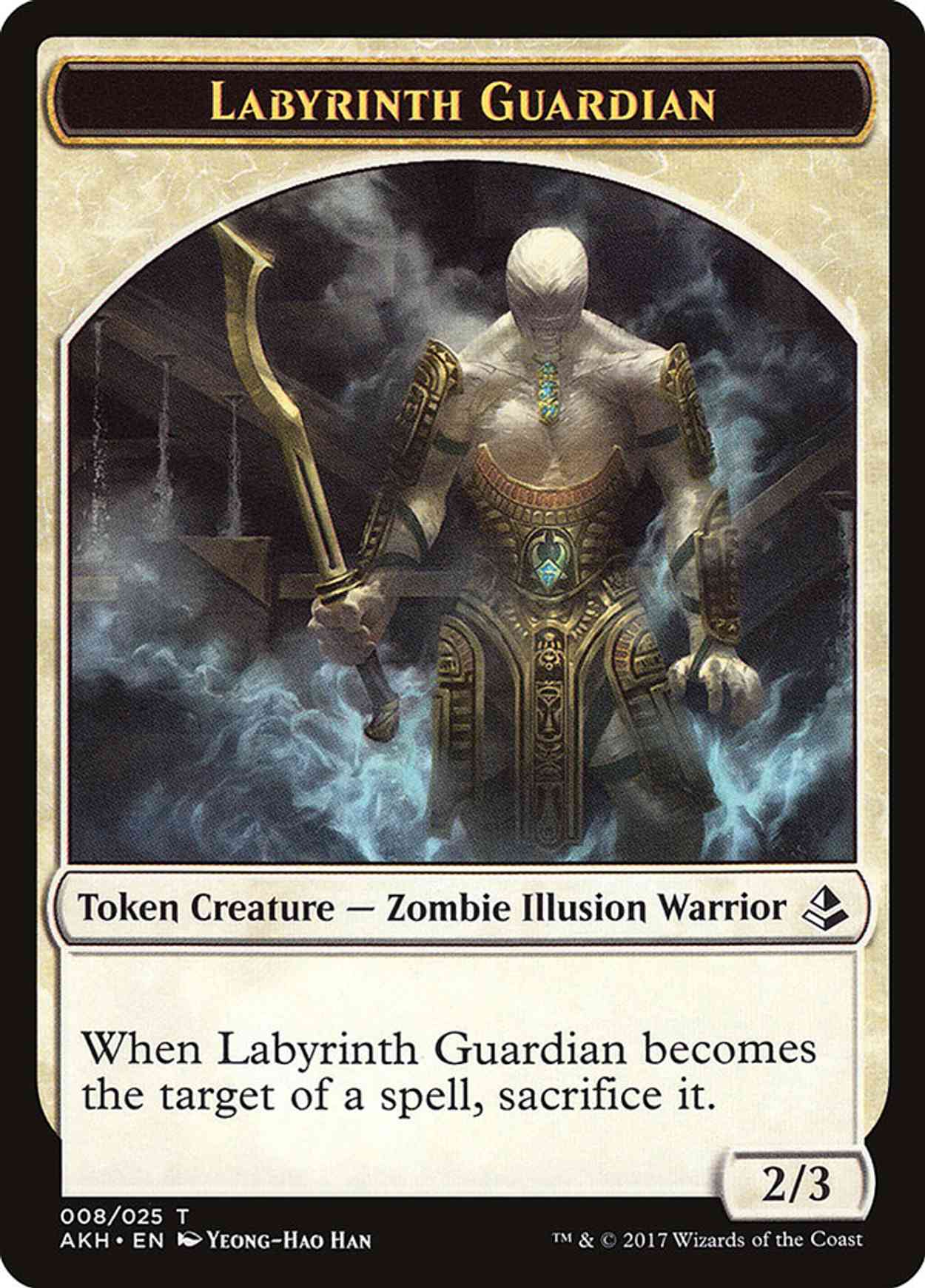 Labyrinth Guardian // Insect Token magic card front