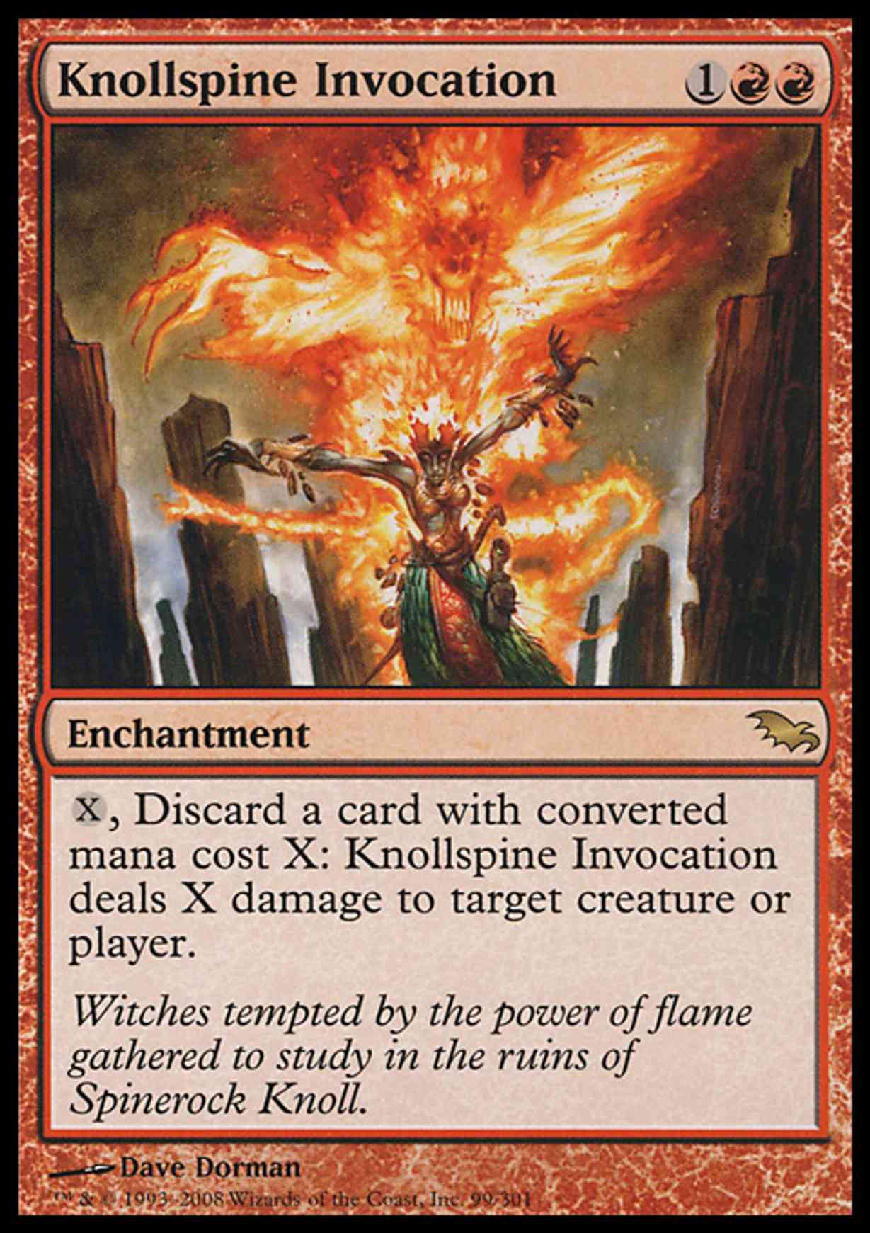 Knollspine Invocation magic card front