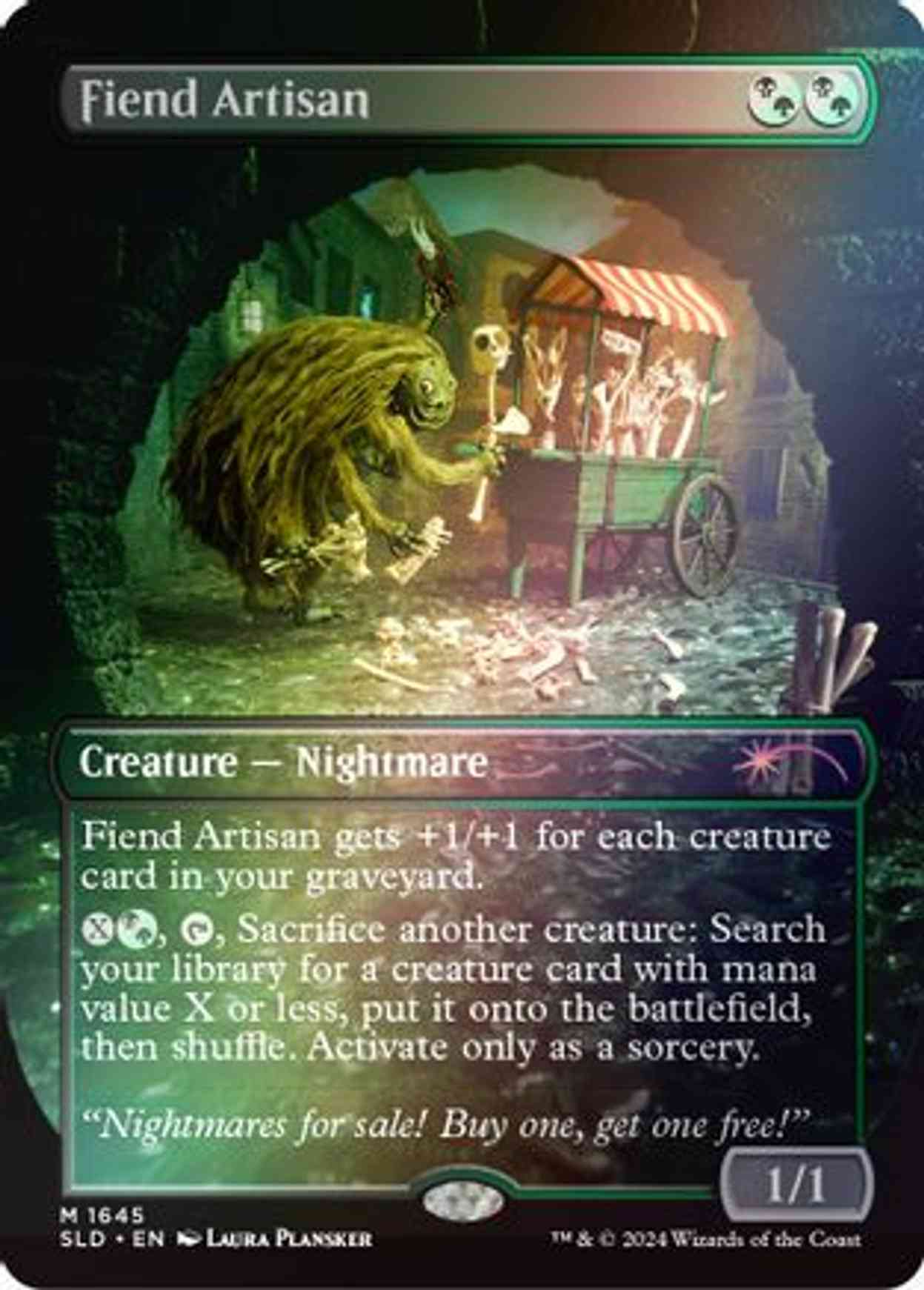 Fiend Artisan (Rainbow Foil) magic card front