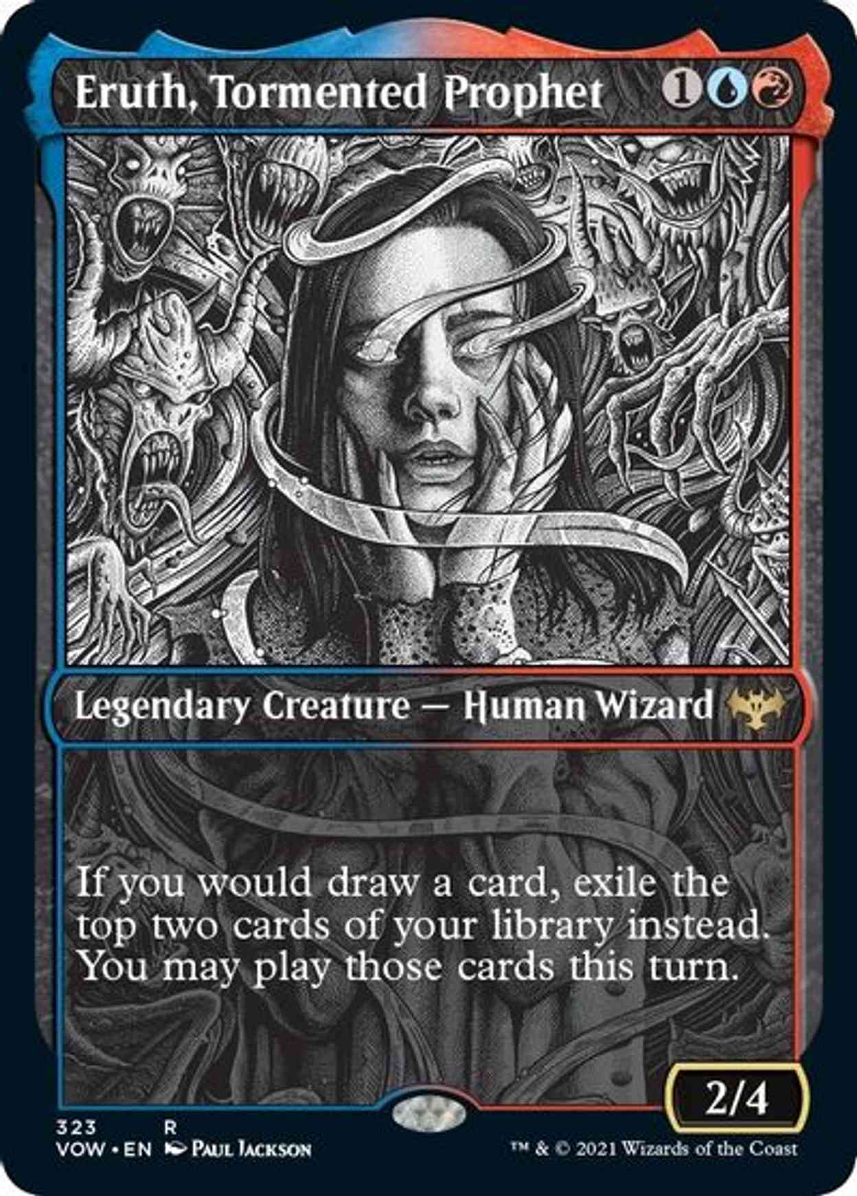 Eruth, Tormented Prophet (Showcase) magic card front