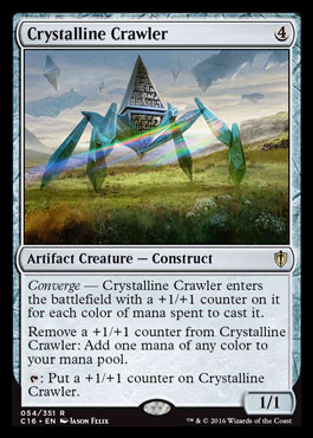 Crystalline Crawler magic card front