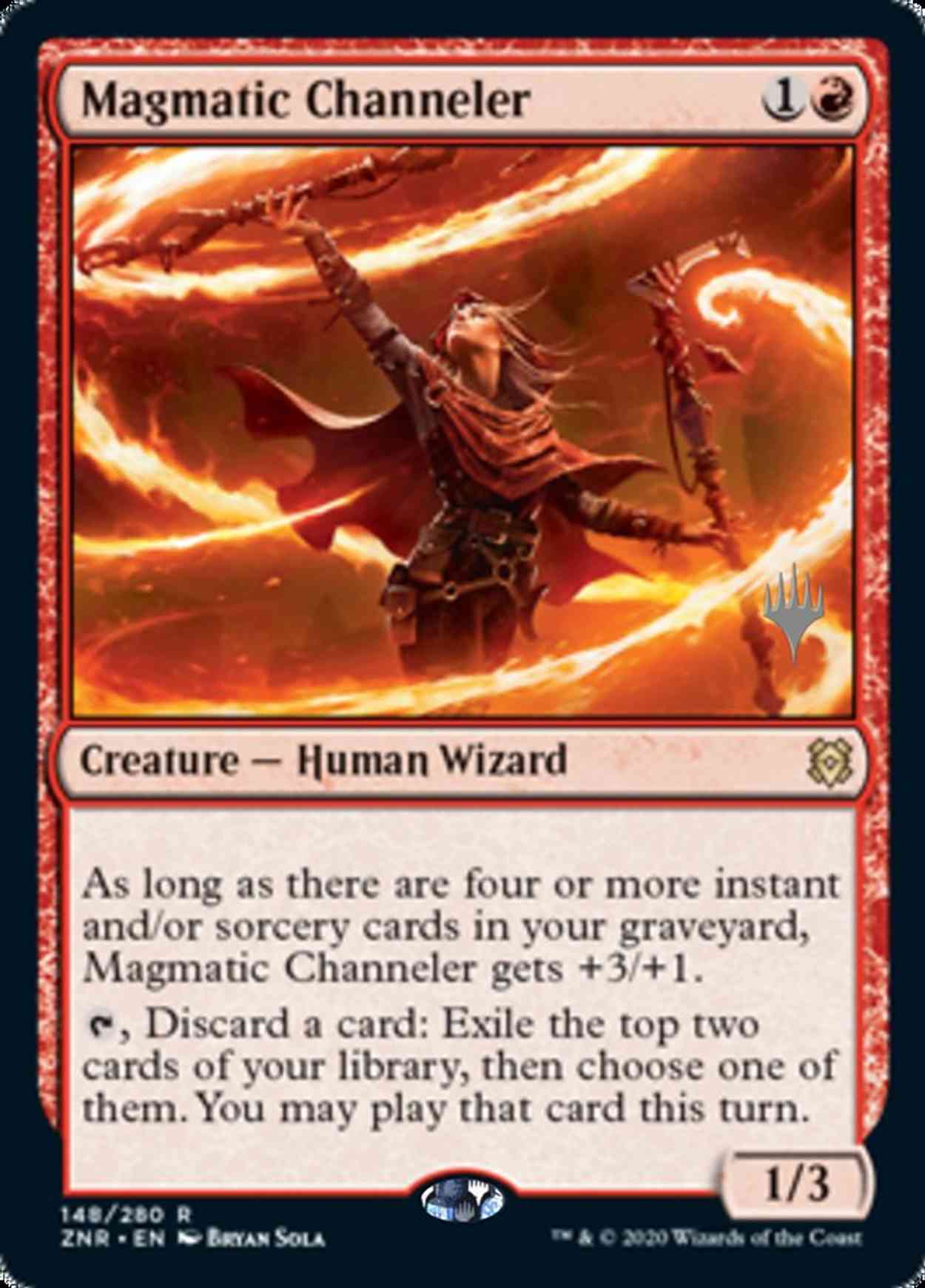 Magmatic Channeler magic card front
