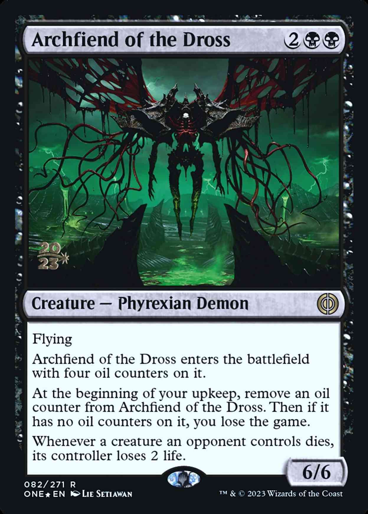 Archfiend of the Dross magic card front