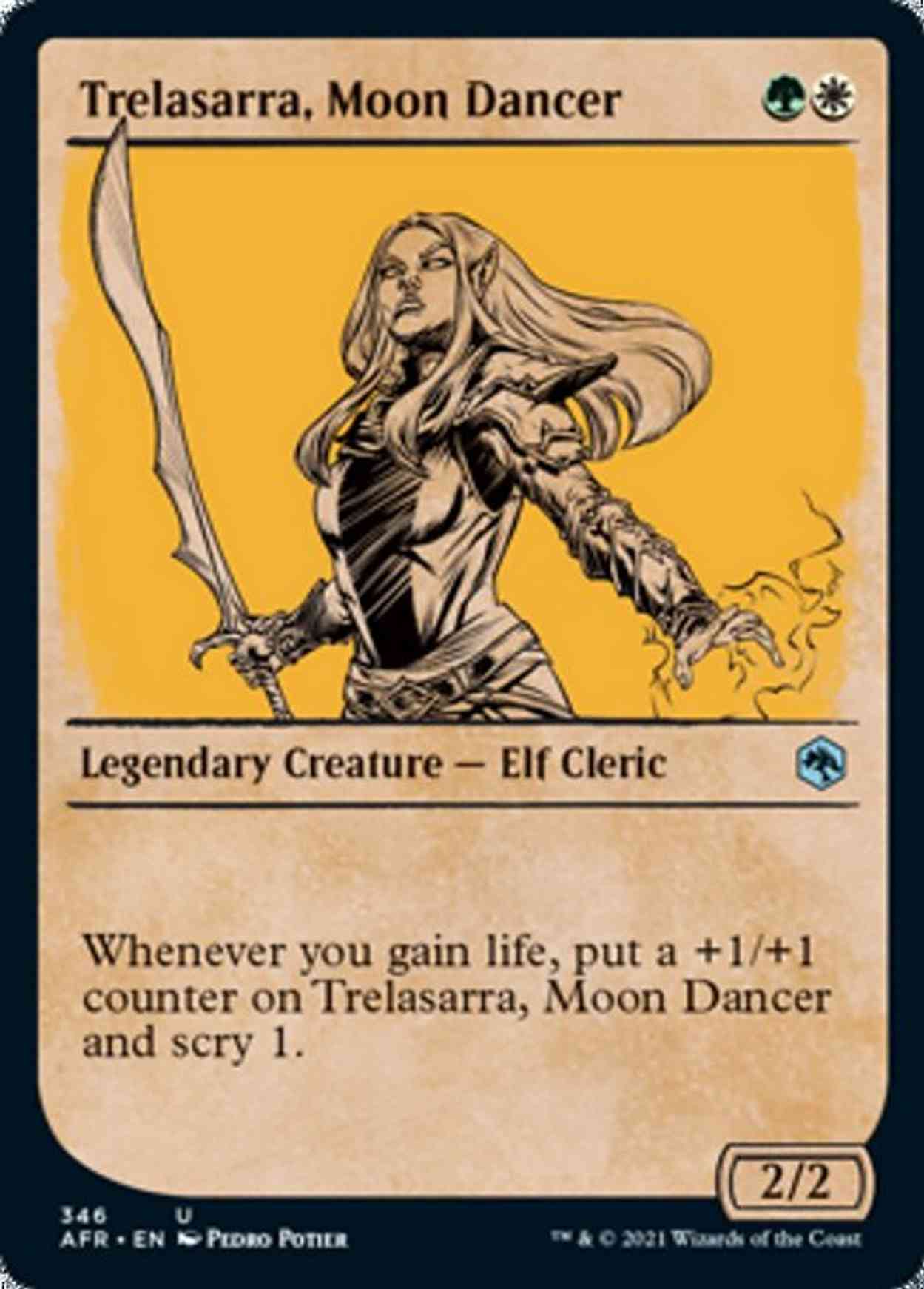 Trelasarra, Moon Dancer (Showcase) magic card front