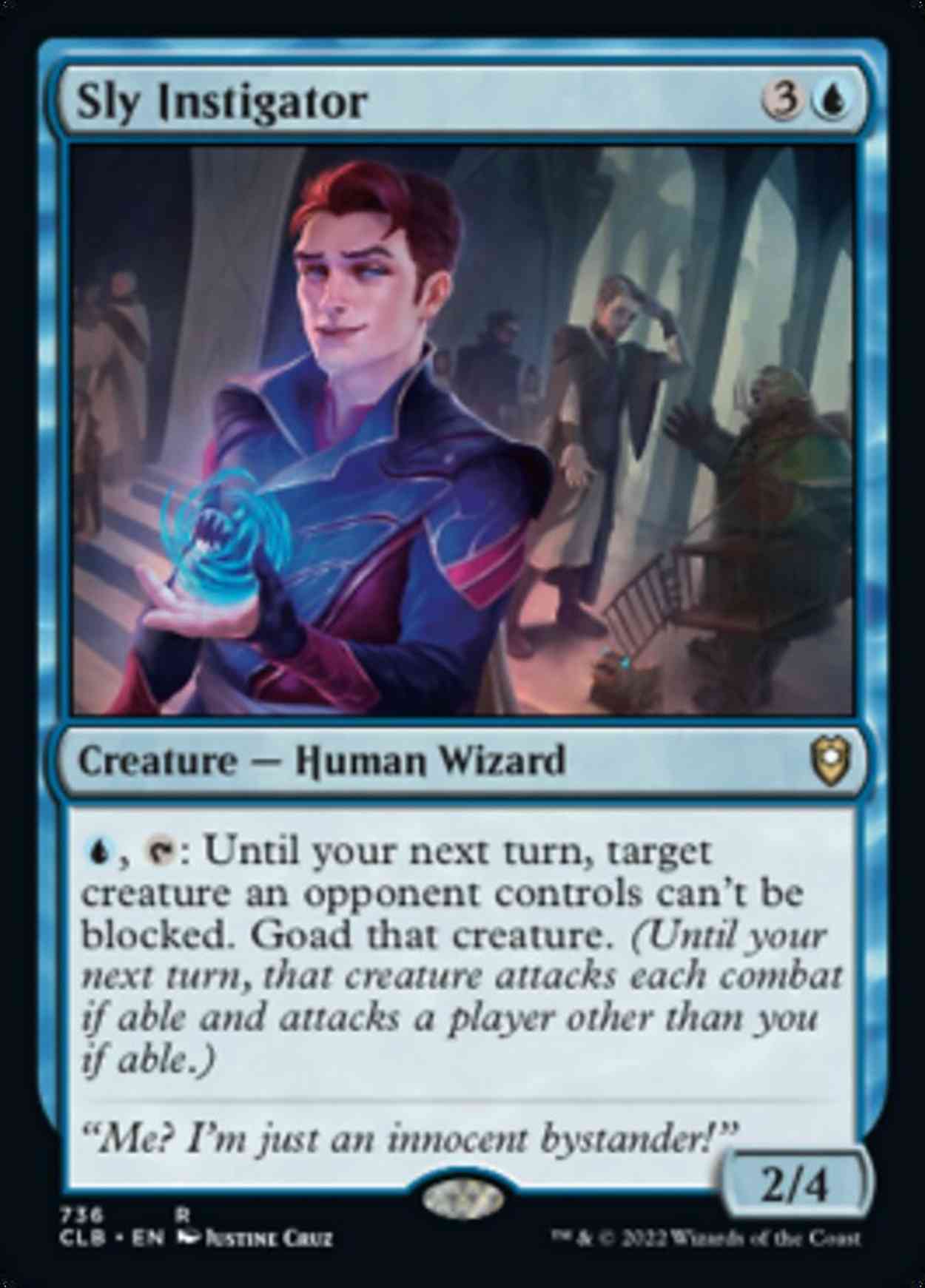 Sly Instigator magic card front