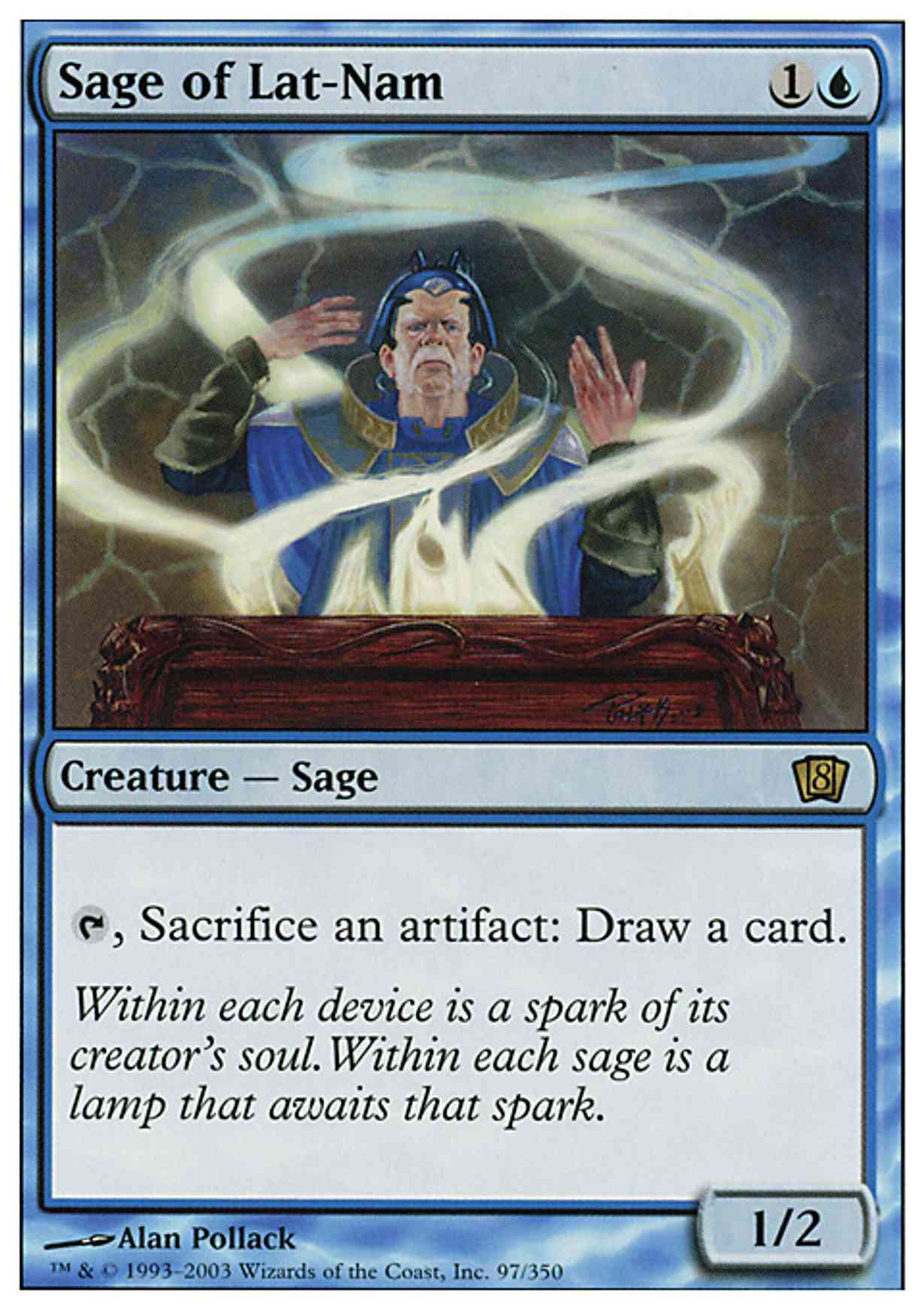 Sage of Lat-Nam magic card front